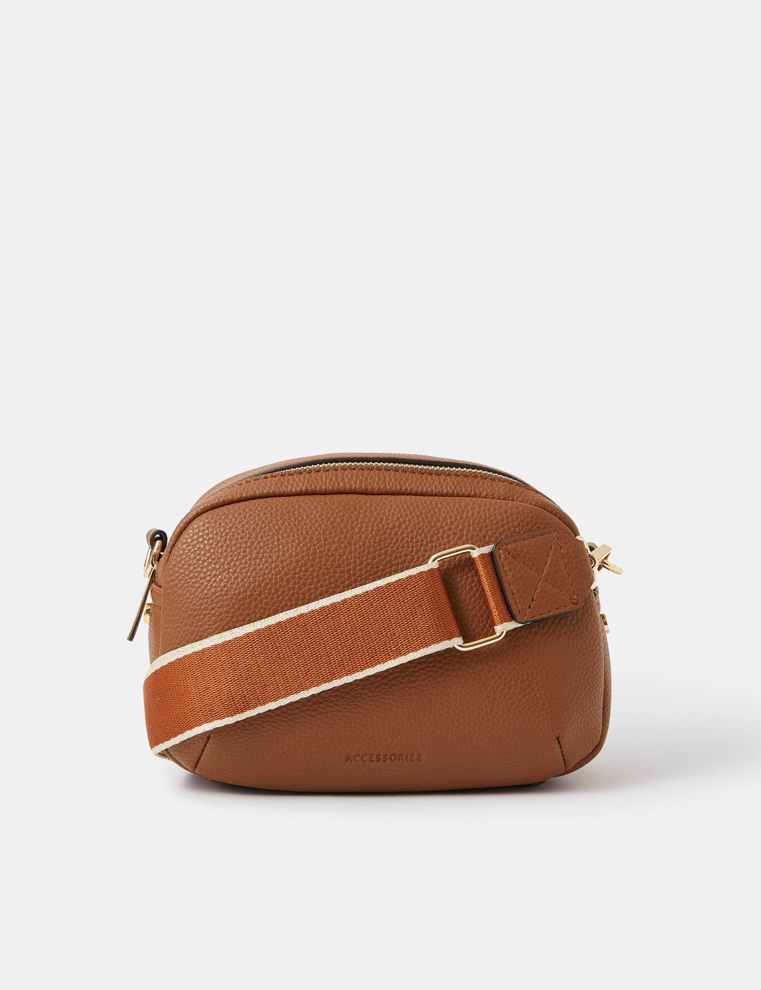 Faux Leather Camera Bag