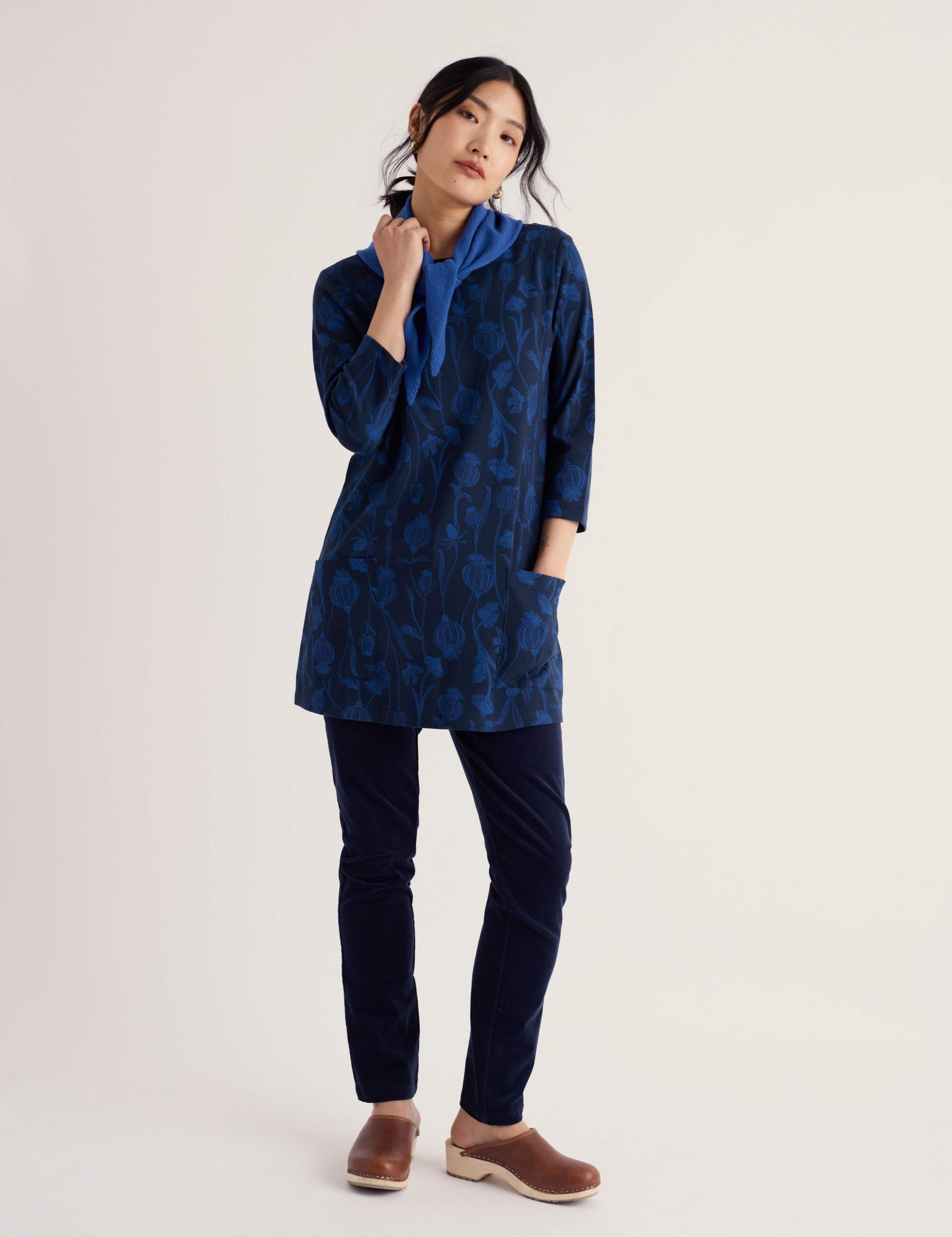 Cotton Rich Floral Tunic