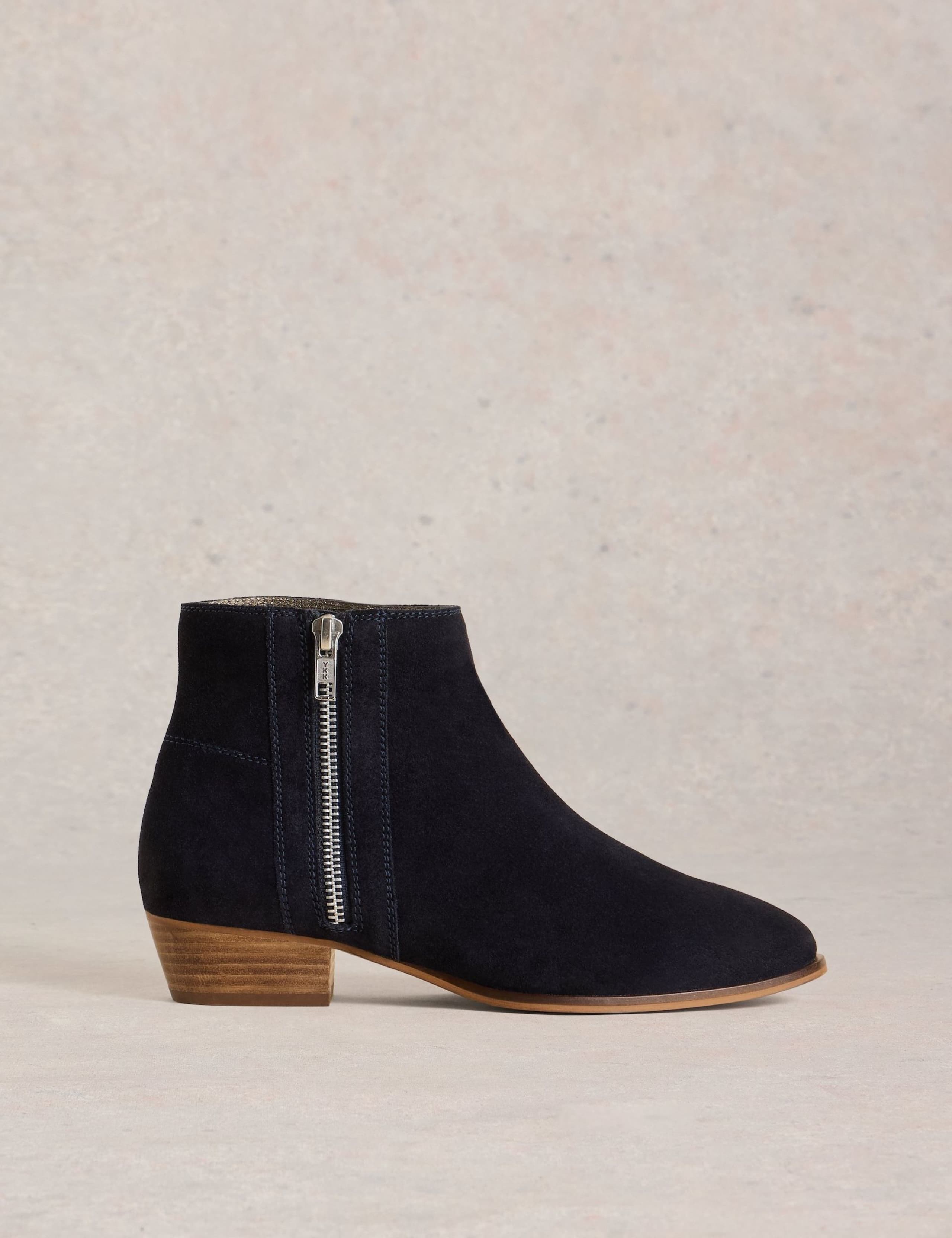 Side Zip Ankle Boots