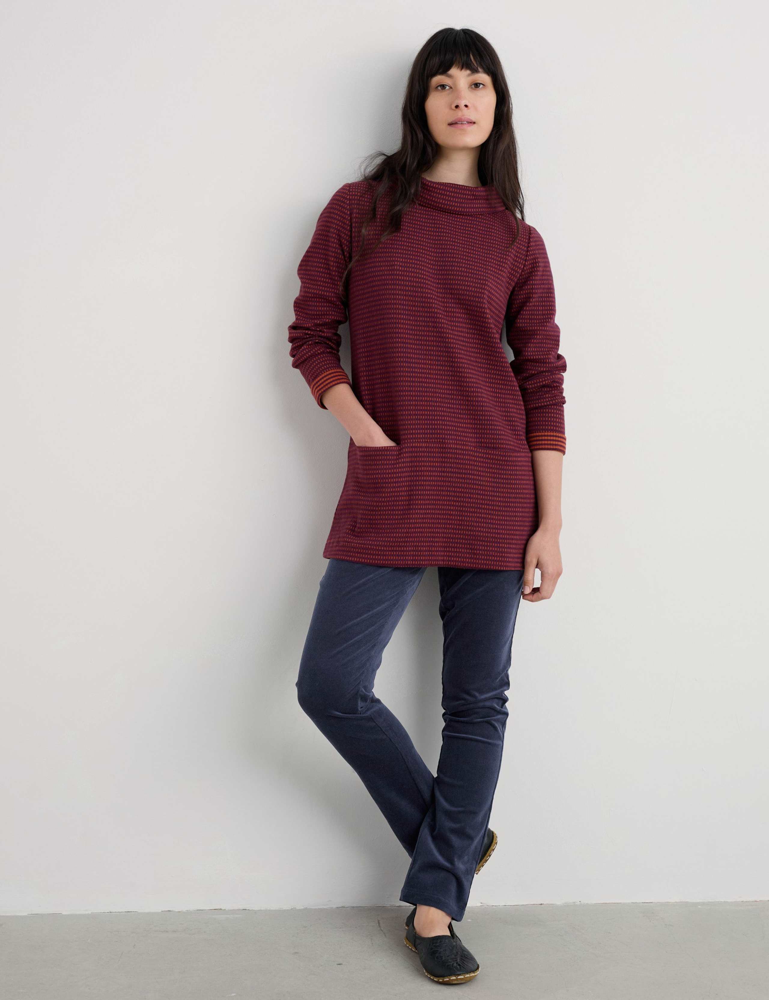 Pure Cotton Striped Tunic
