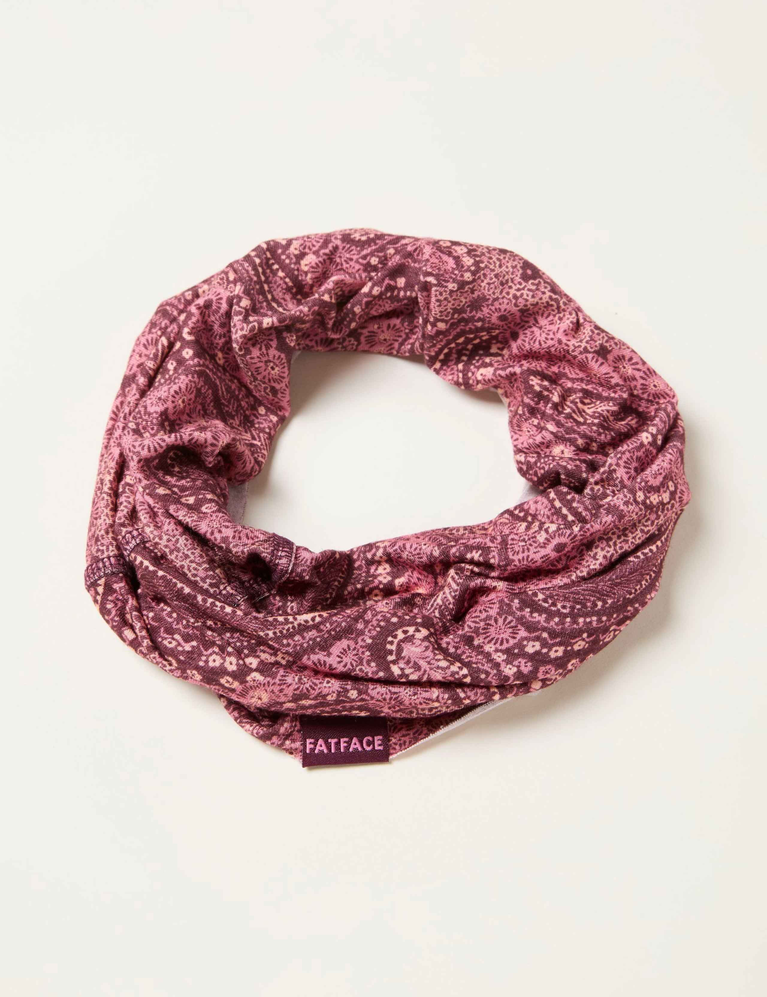 Printed Paisley Snood