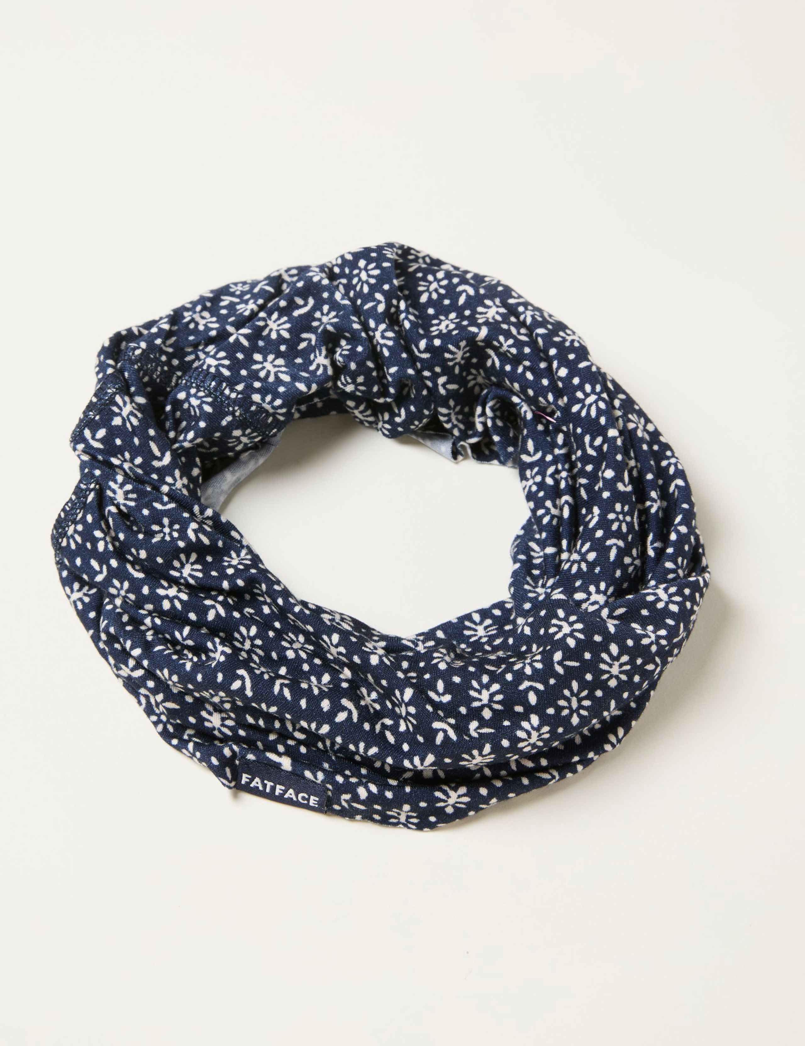 Floral Fringed Snood