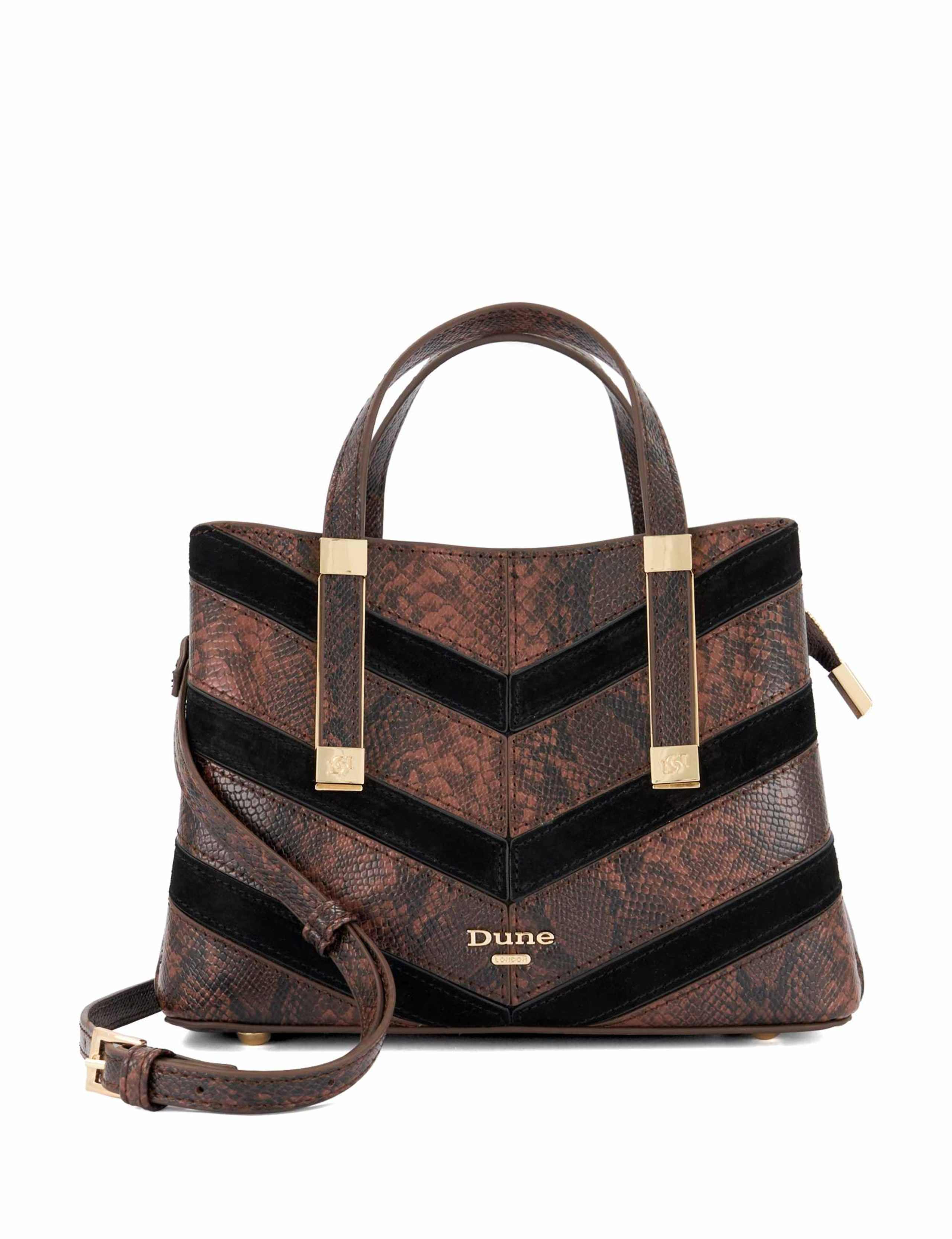 Snakeskin Print Tote Bag