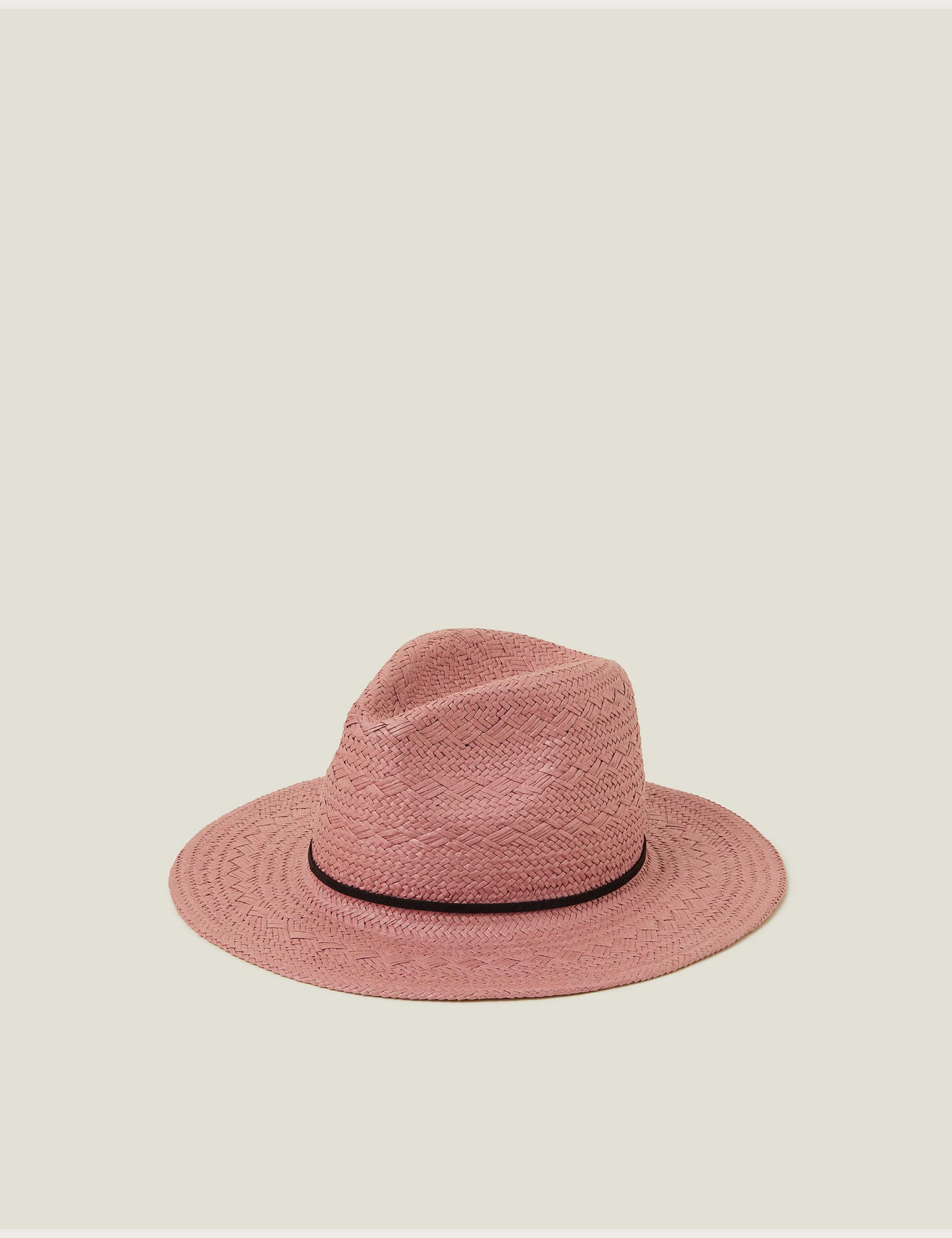 Straw Fedora Hat
