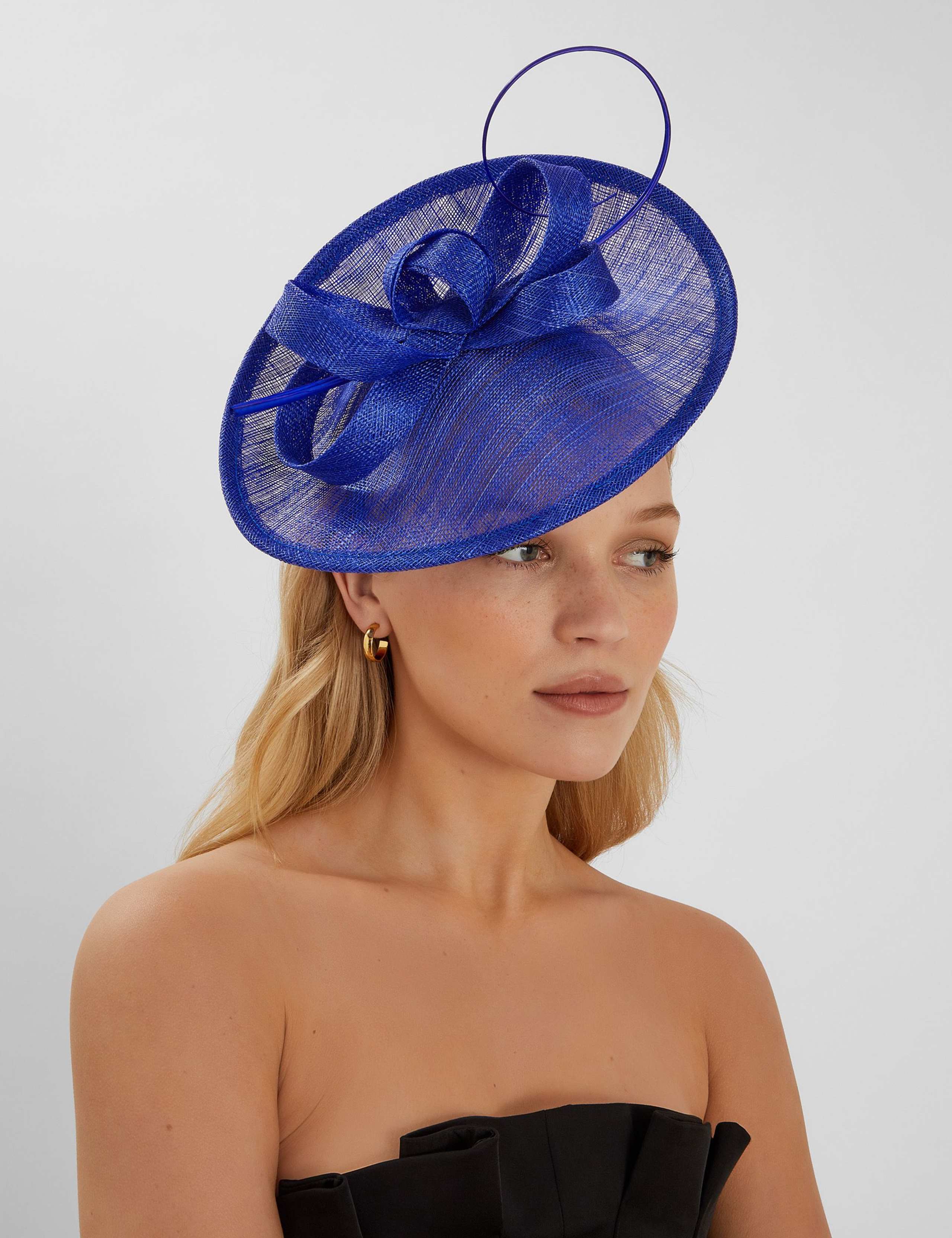 Bow Quill Disc Fascinator