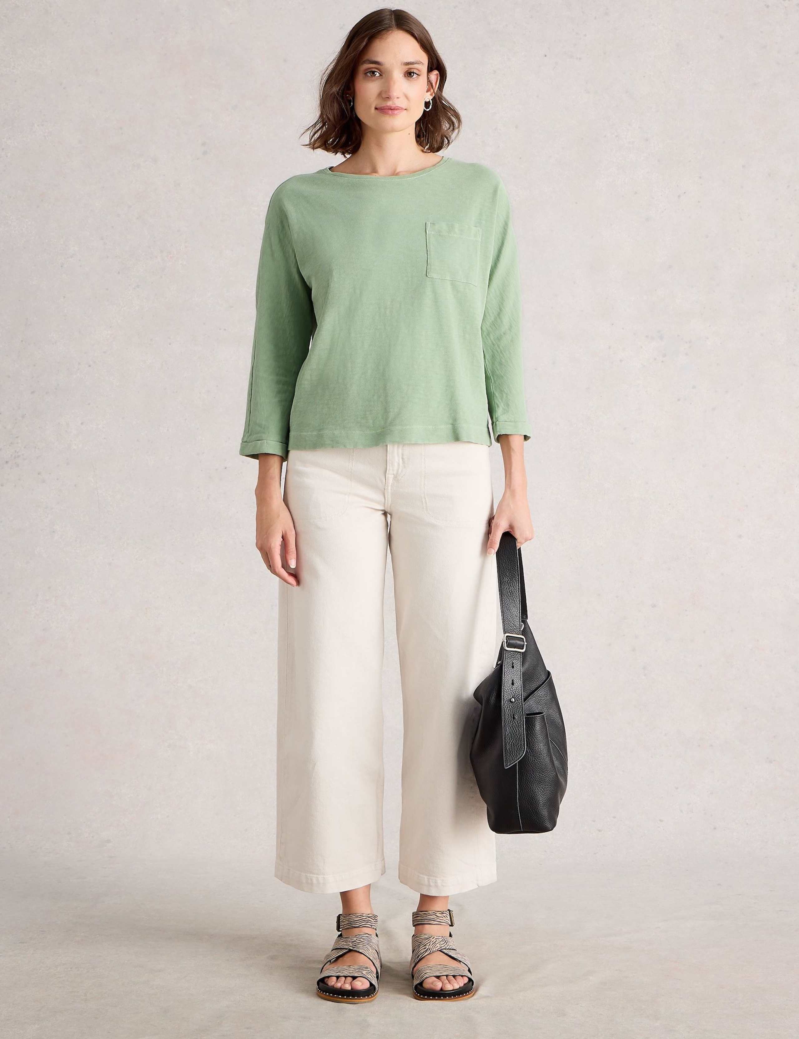 Pure Cotton Pocket Top