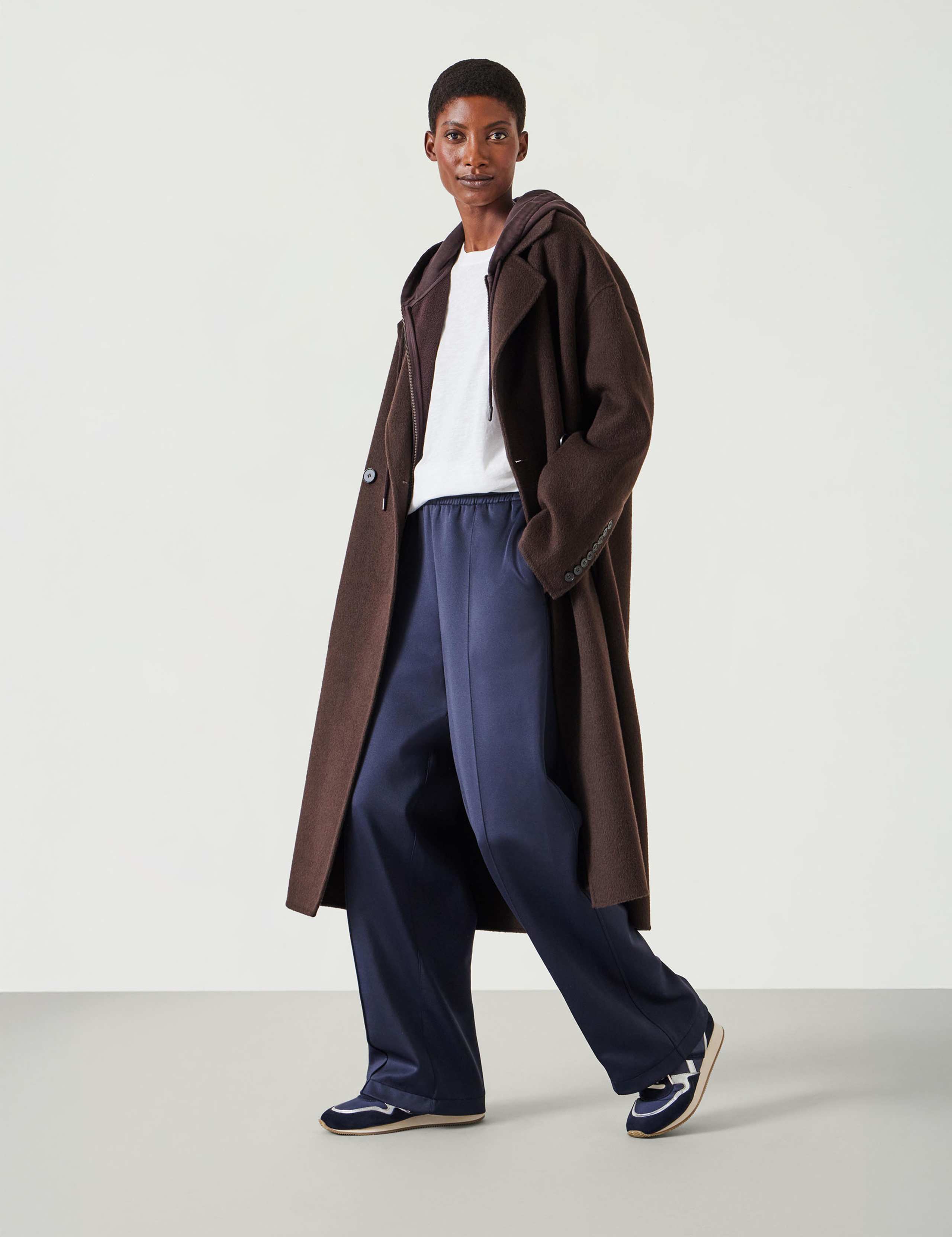 Harrison Elasticated Waist Wide Leg Joggers