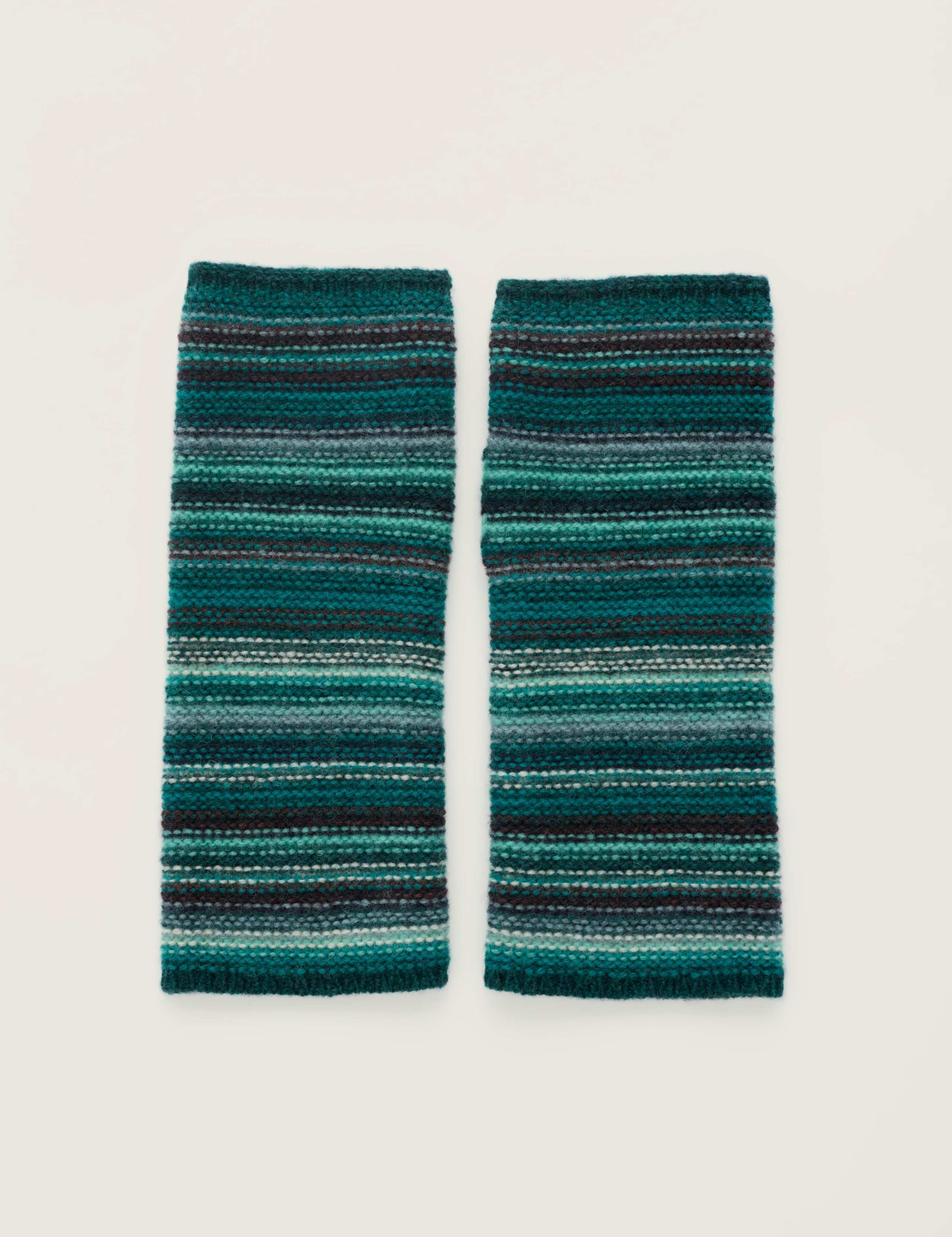 Wool Rich Fingerless Mittens