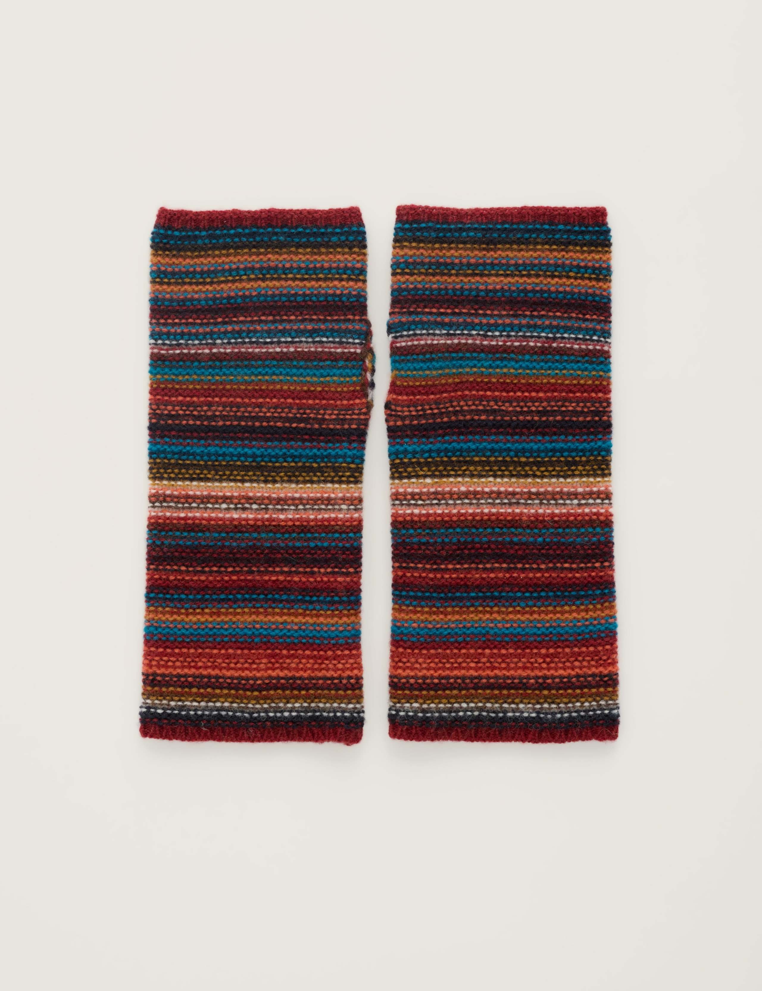 Wool Rich Fingerless Mittens