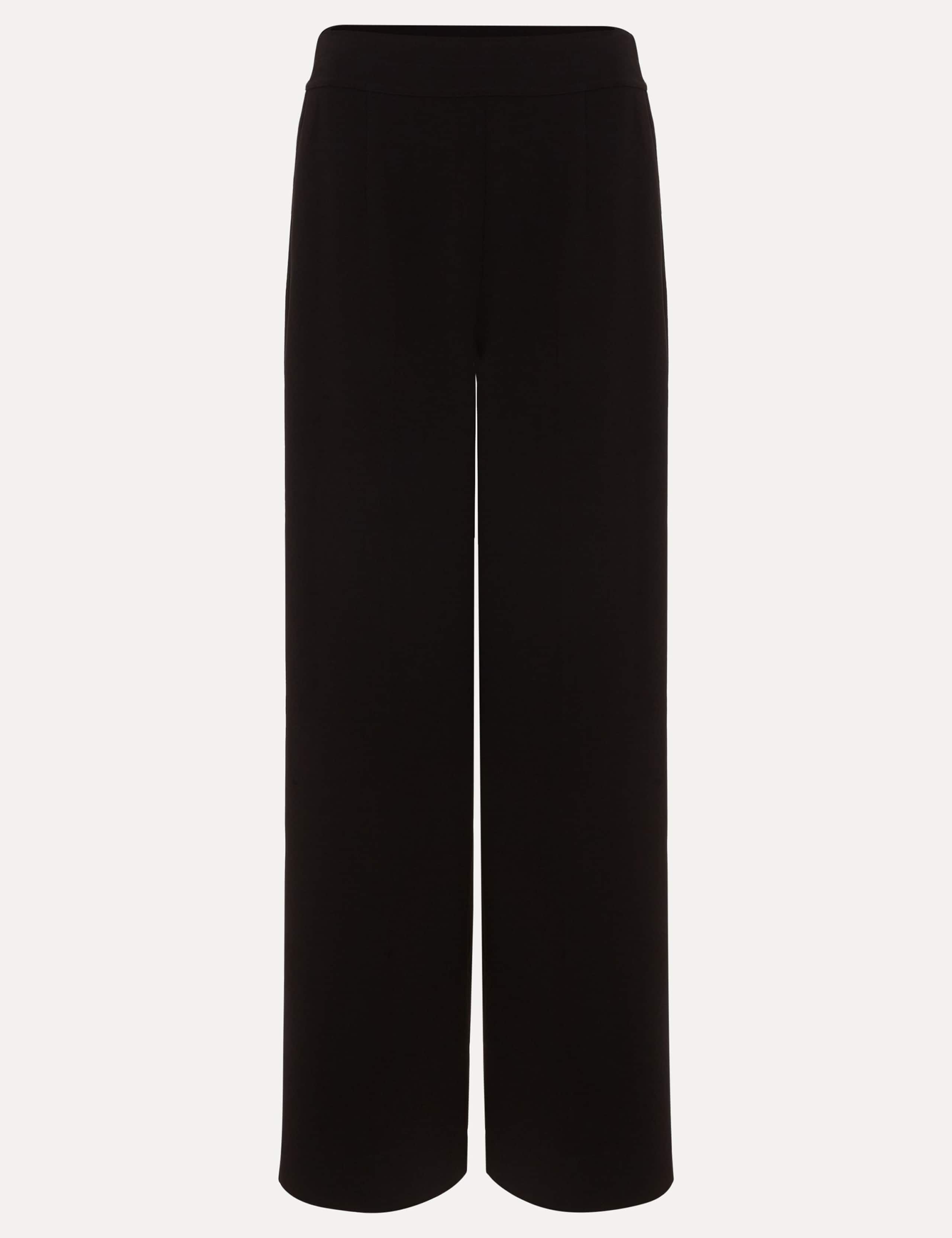 Mid Rise Wide Leg Trousers