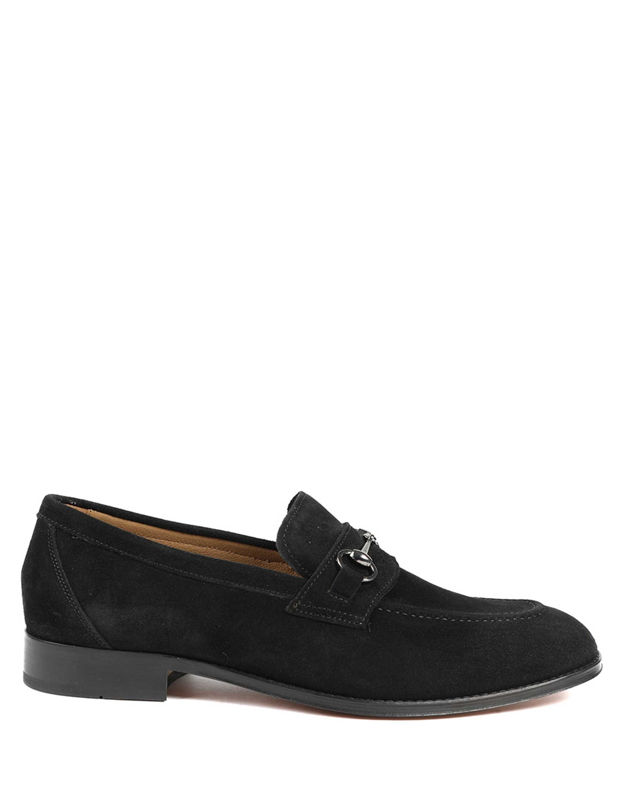 Suede Slip On Loafers