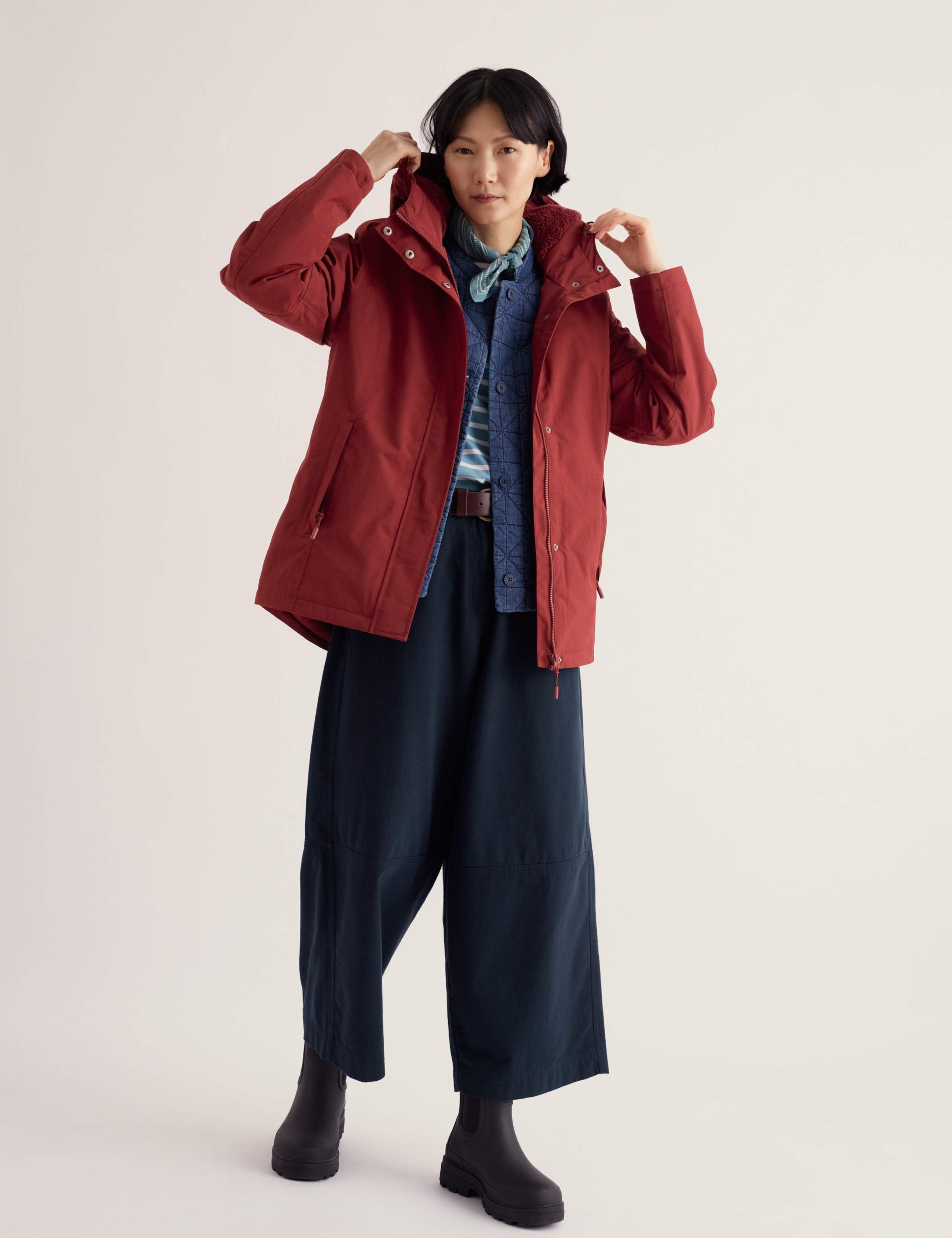 Waterproof Hooded Rain Jacket