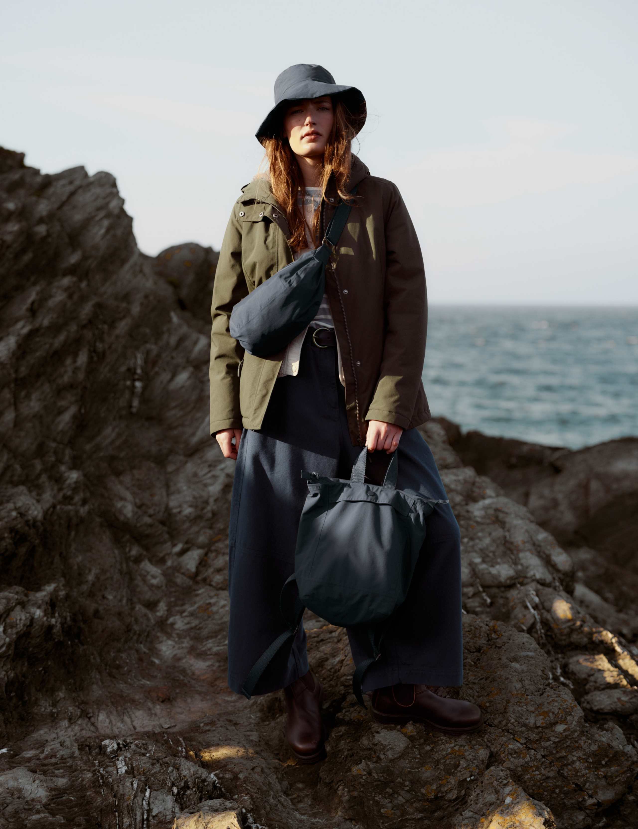 Waterproof Hooded Rain Jacket