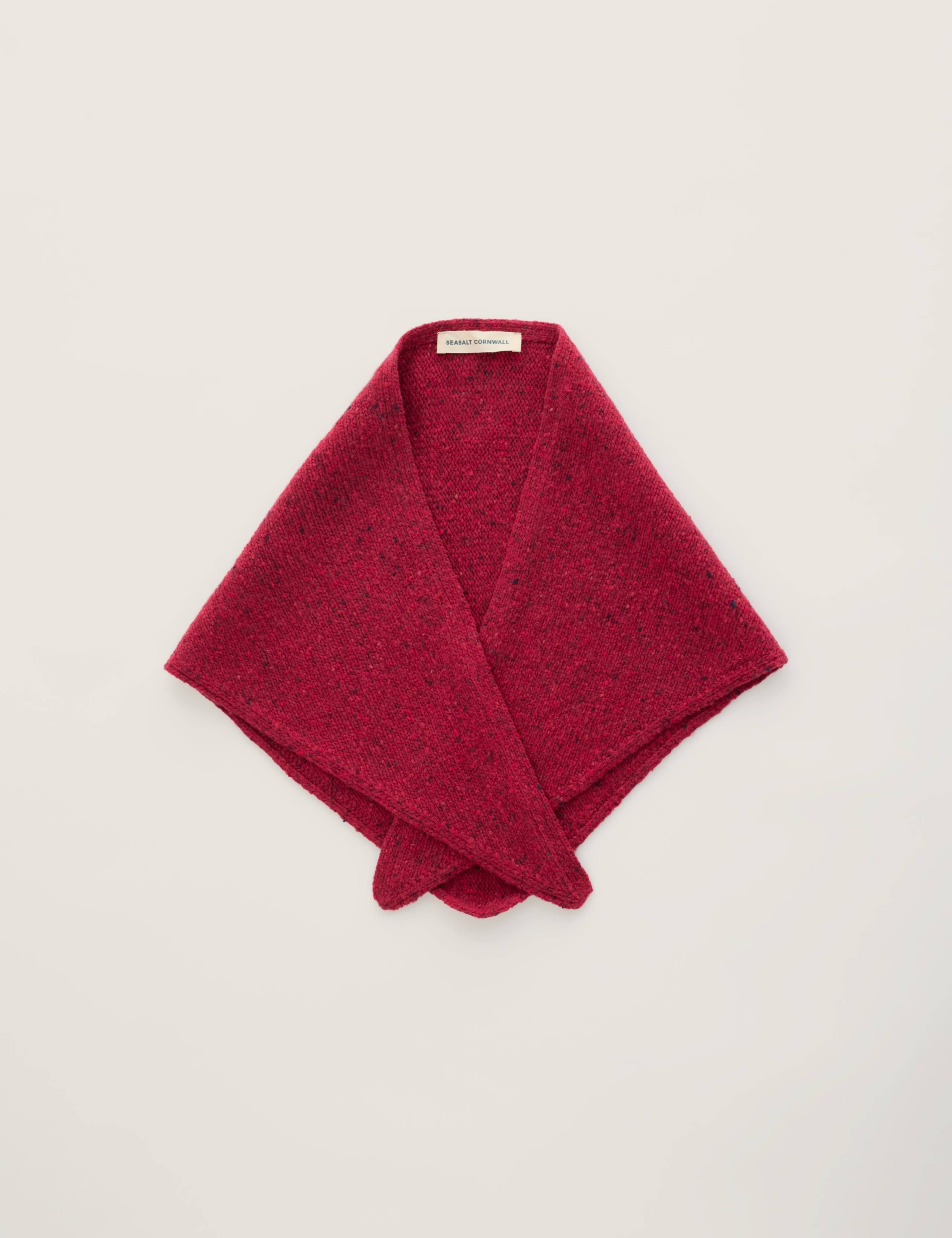 Jacquard Woven Scarf with Merino Wool