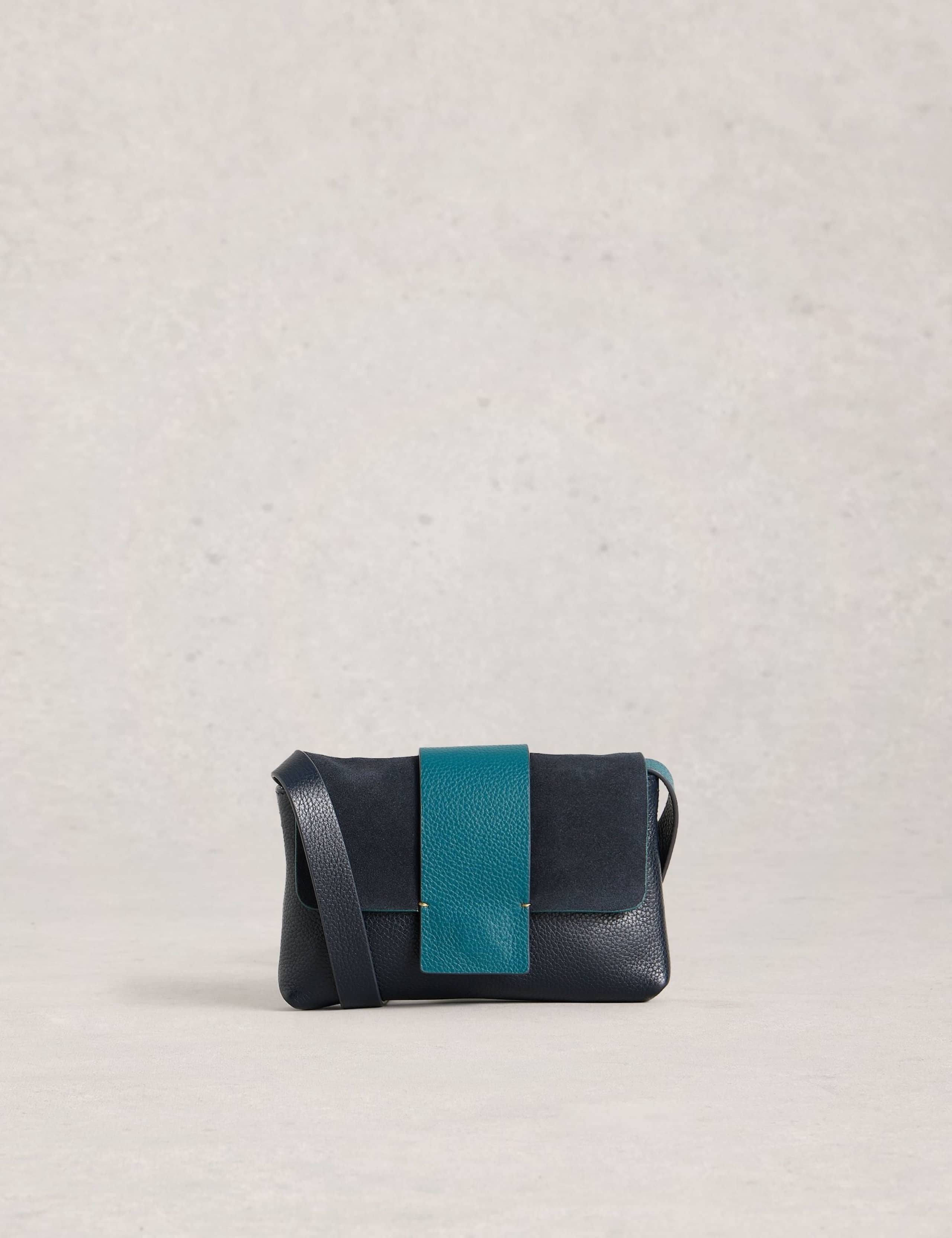 Leather Mini Landscape Shoulder Bag