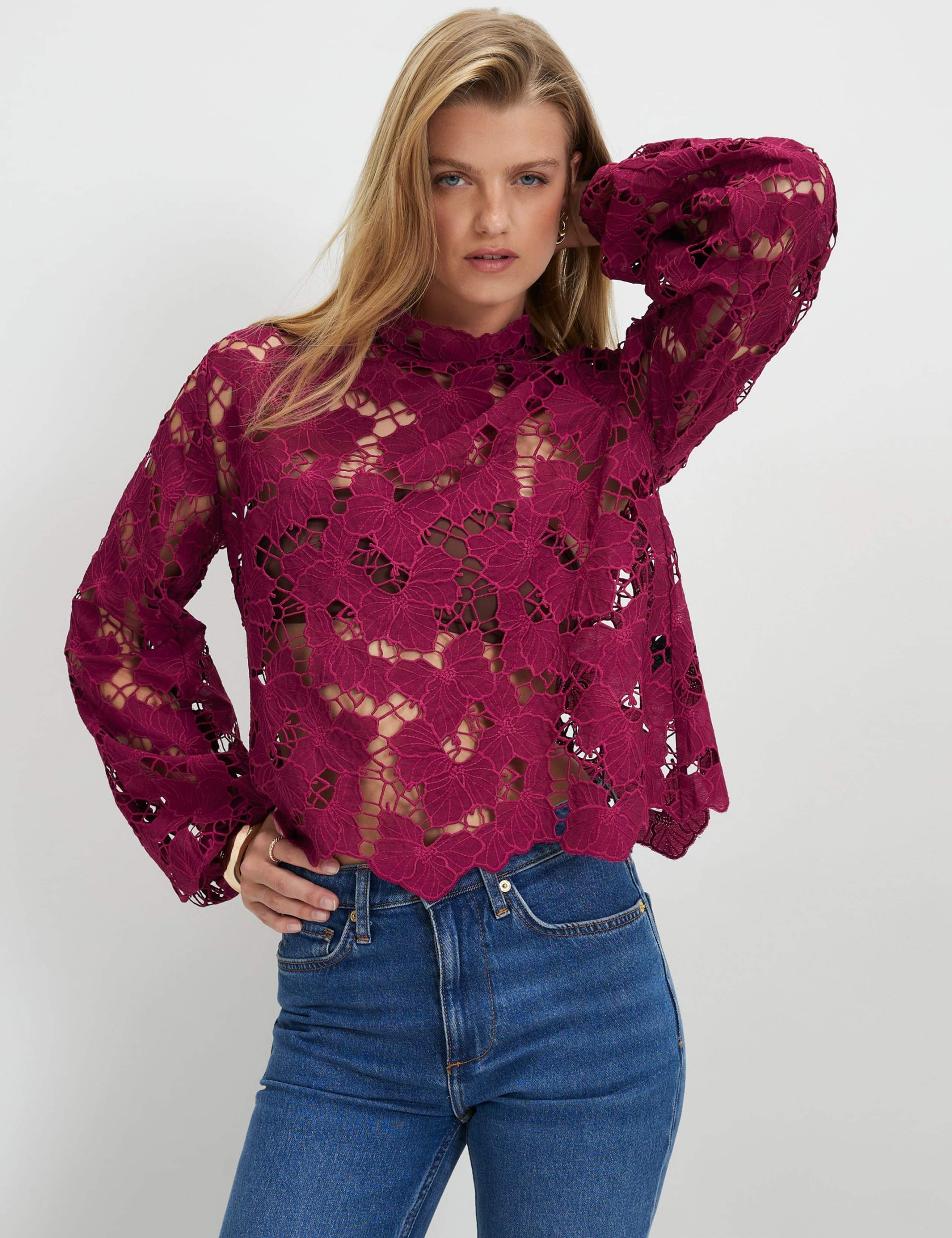 High Neck Blouse