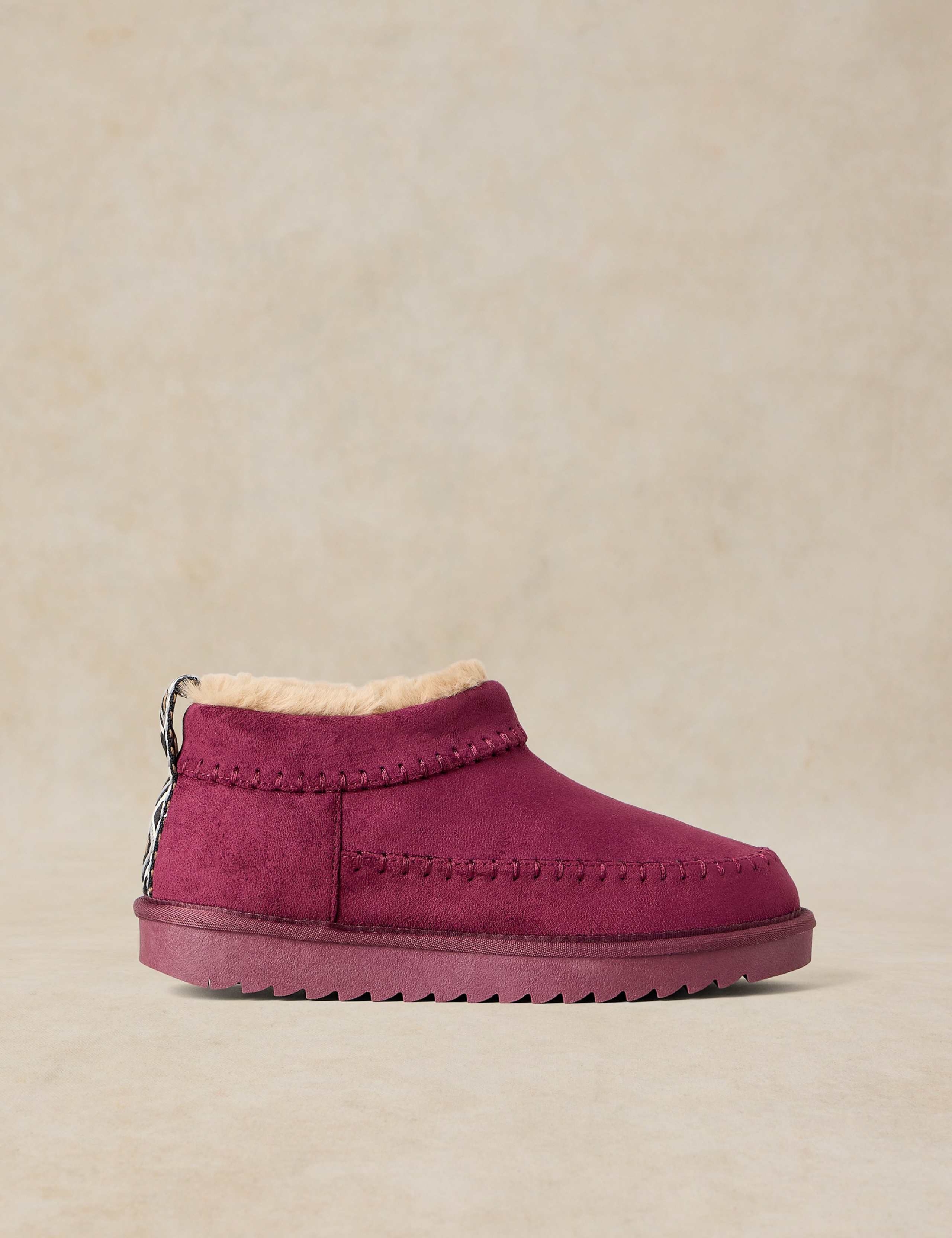 Whipstitch Slipper Boots