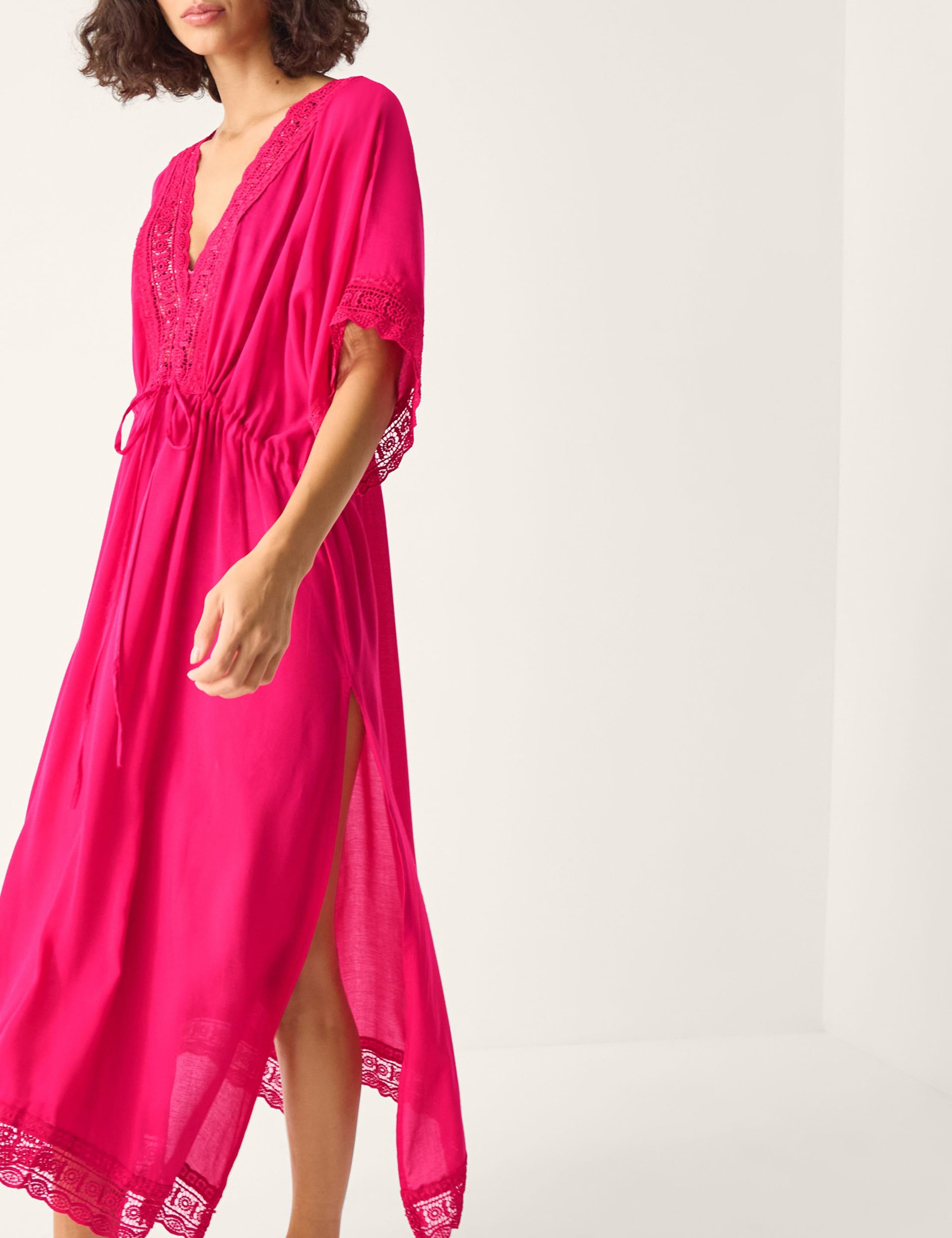 Pure Modal V-Neck Beach Cover Up