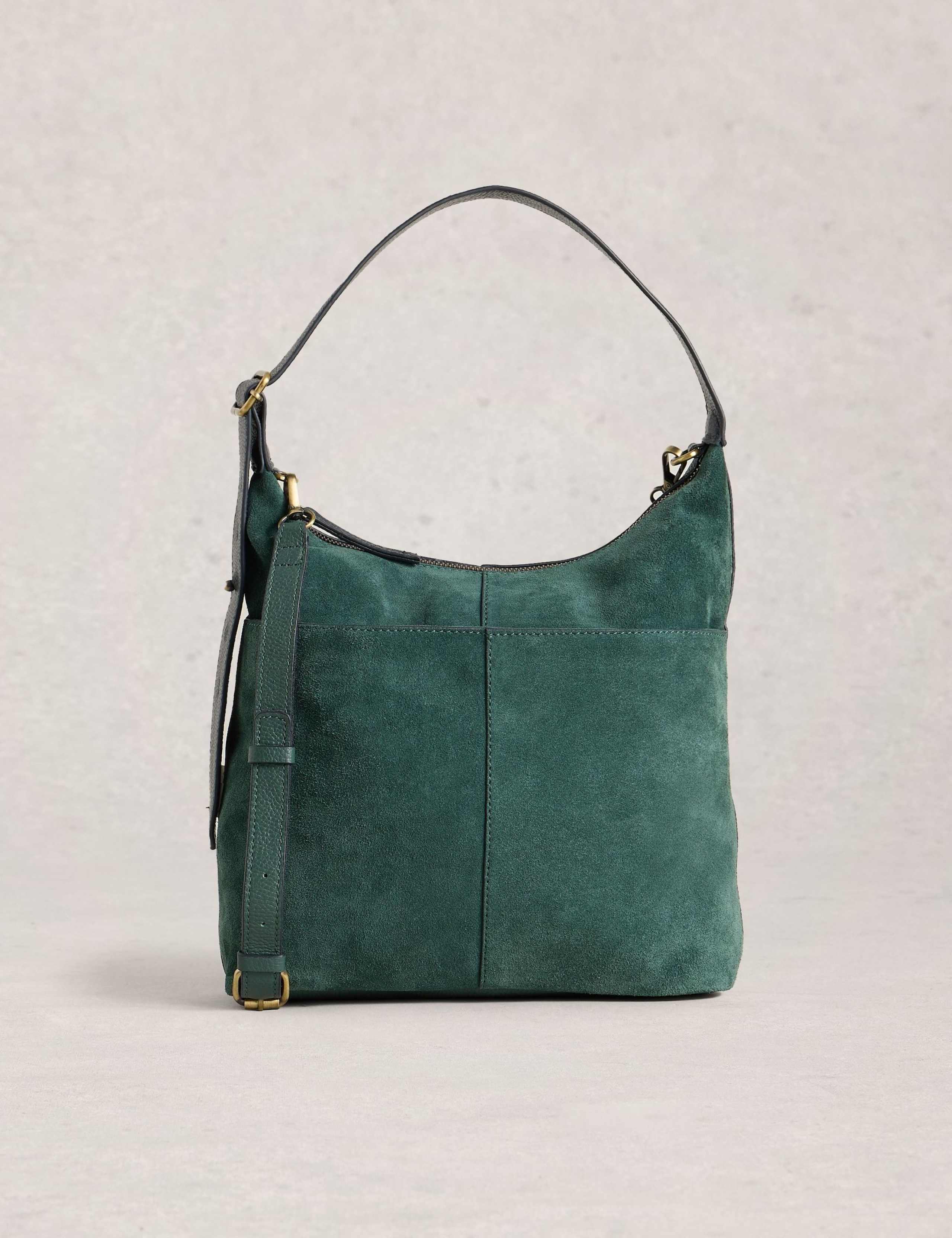 Suede Cross Body Bag