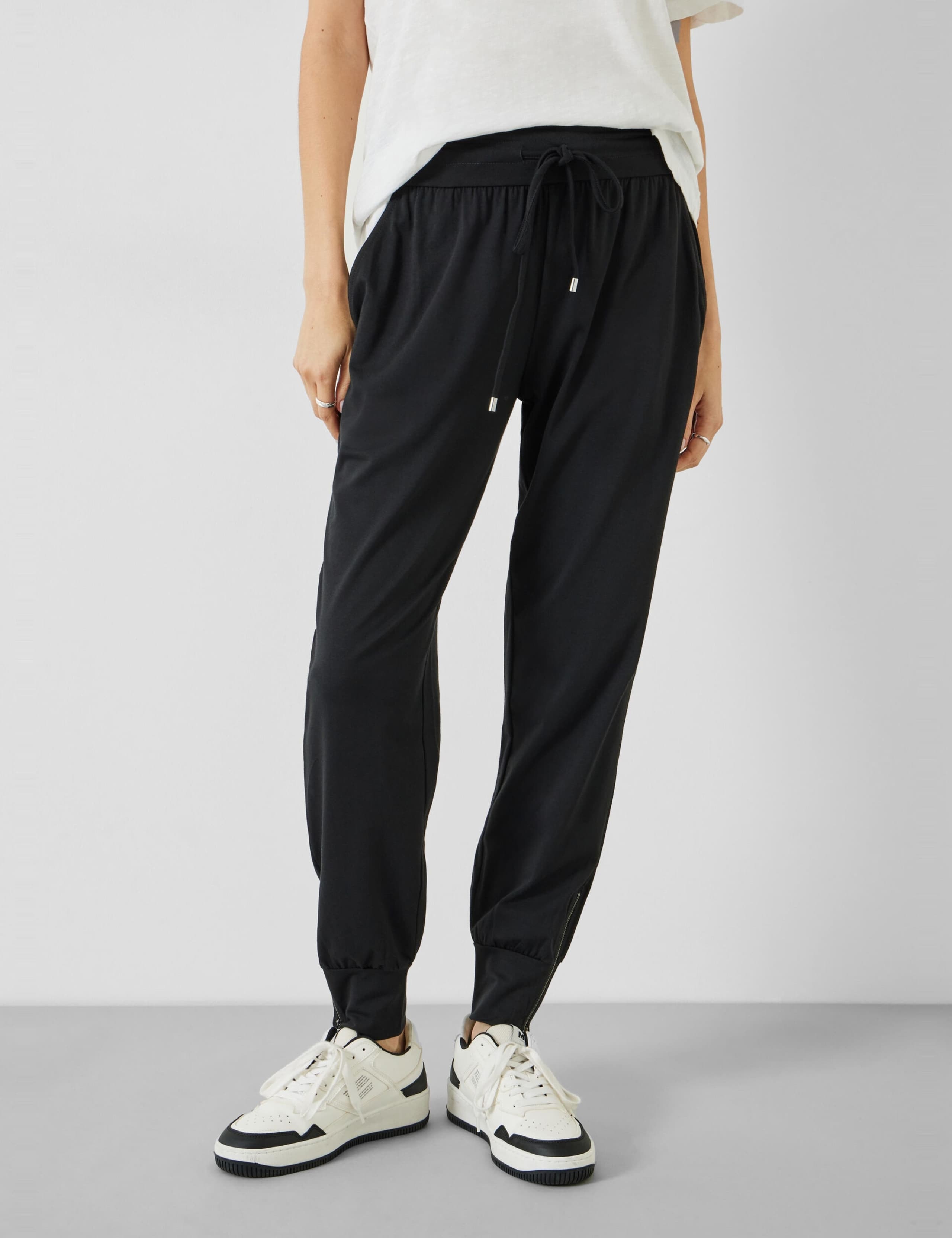 Modal Blend Tapered Cuffed Joggers