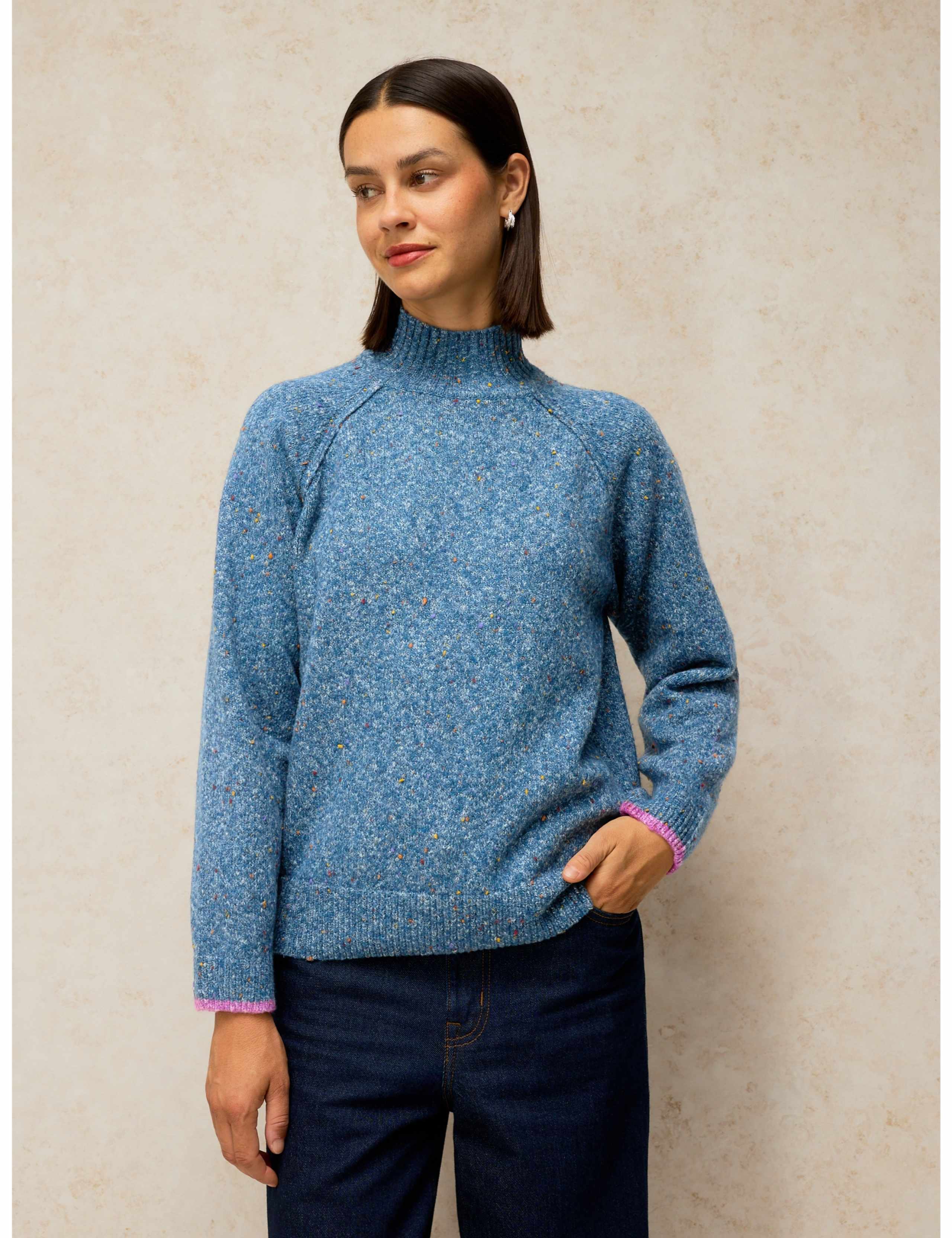 Talia High Neck Jumper