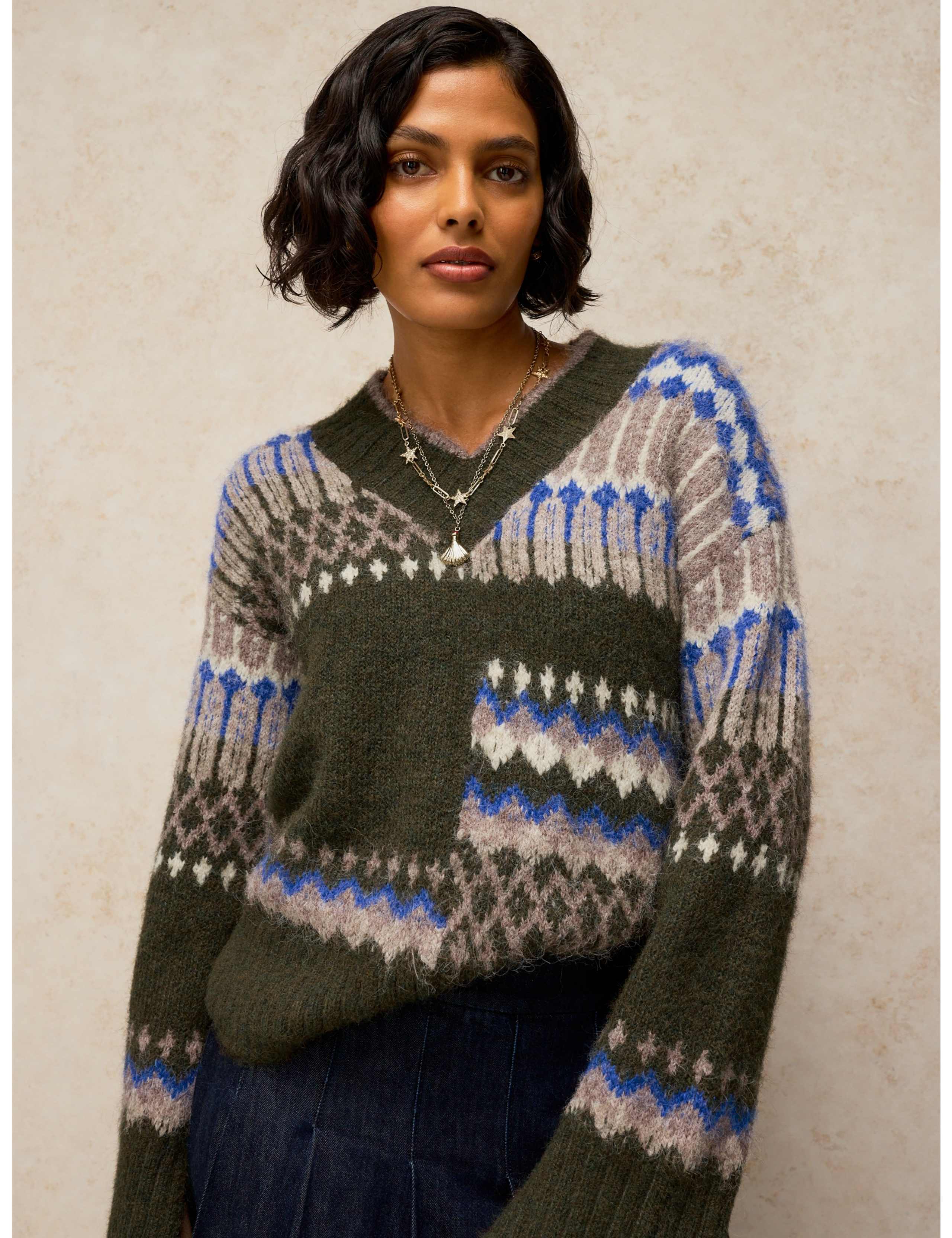 Kelly Fluffy Jumper with Wool