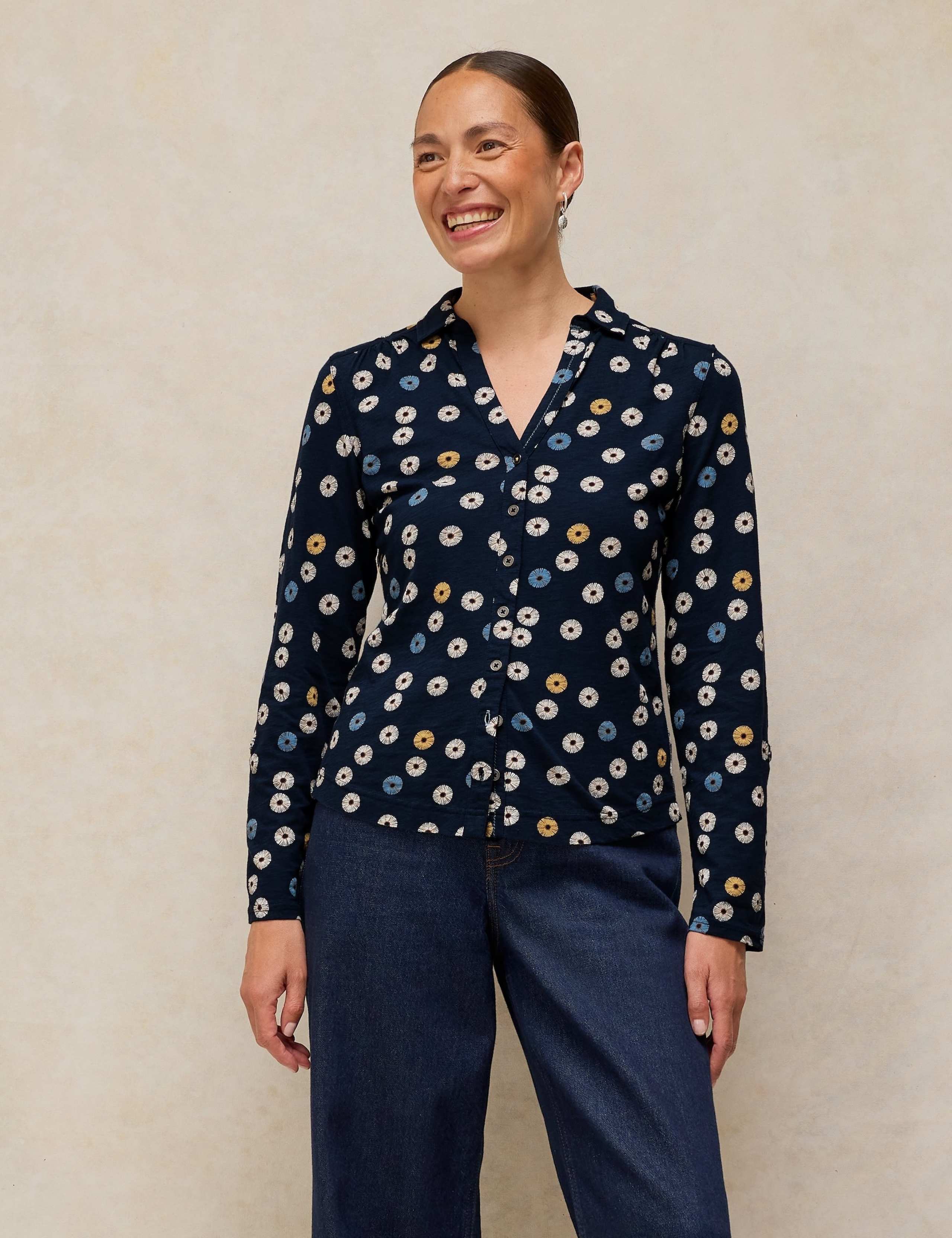 Jersey Printed Shirt