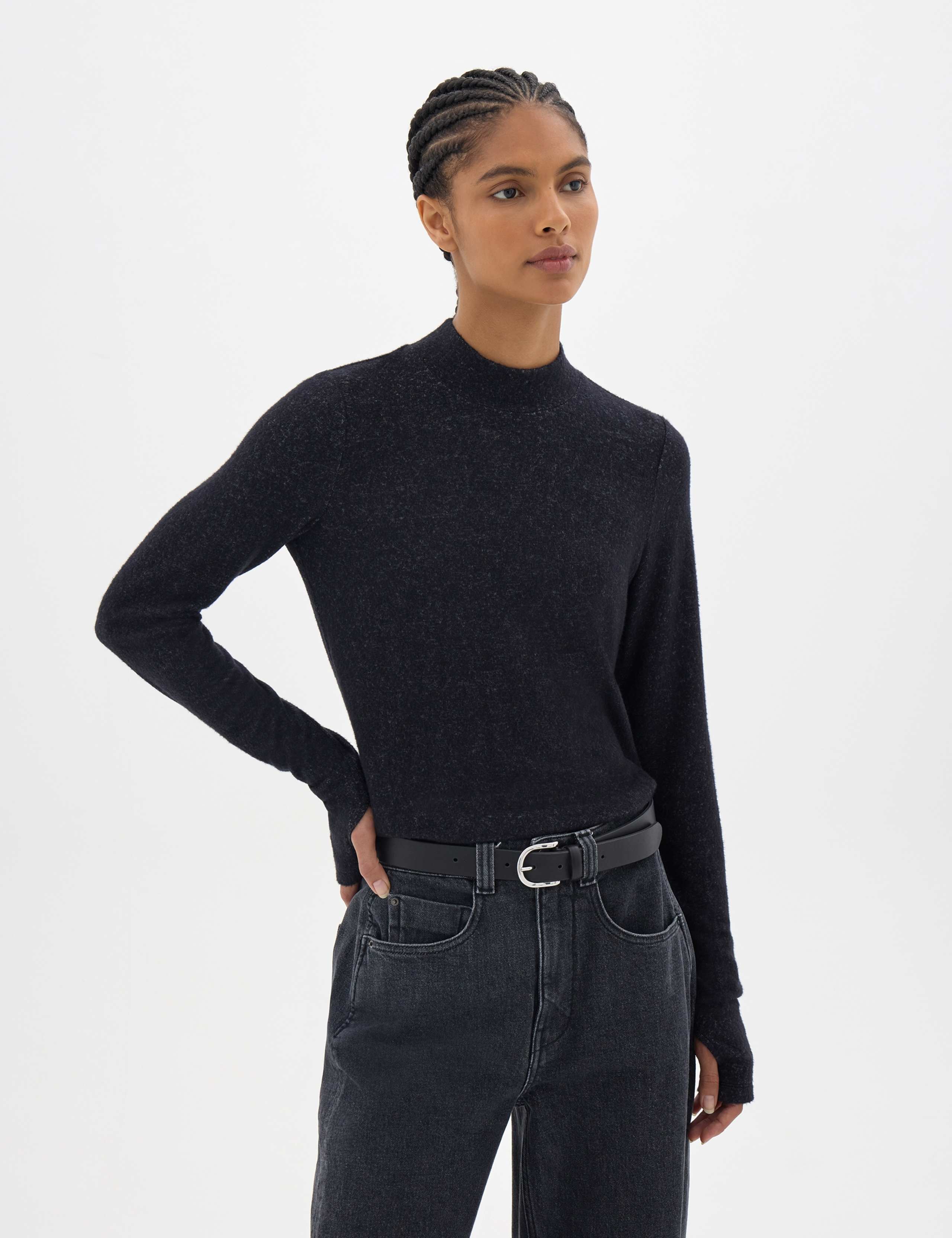 Roll Neck Supersoft Long Sleeve Top