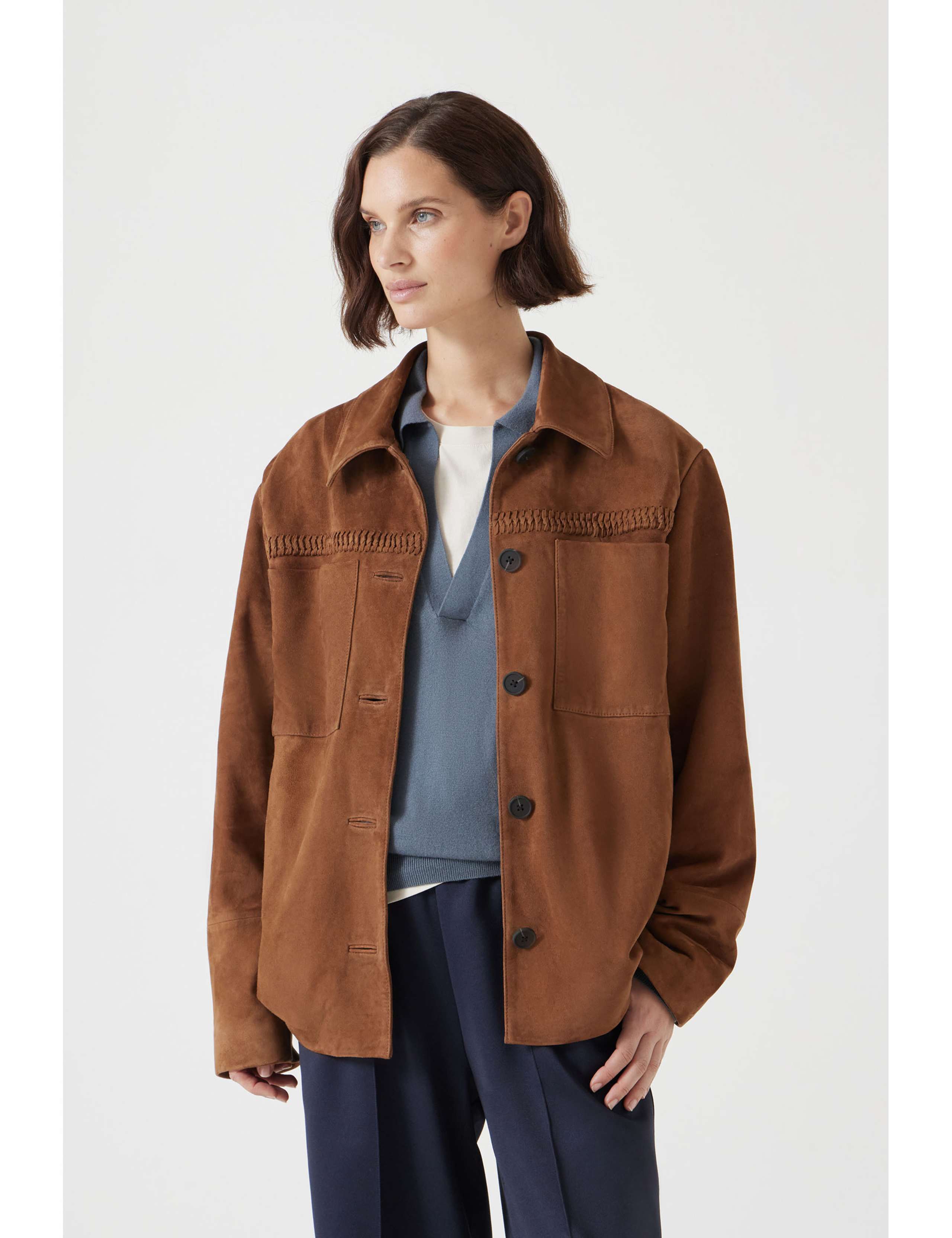 Suede Jacket