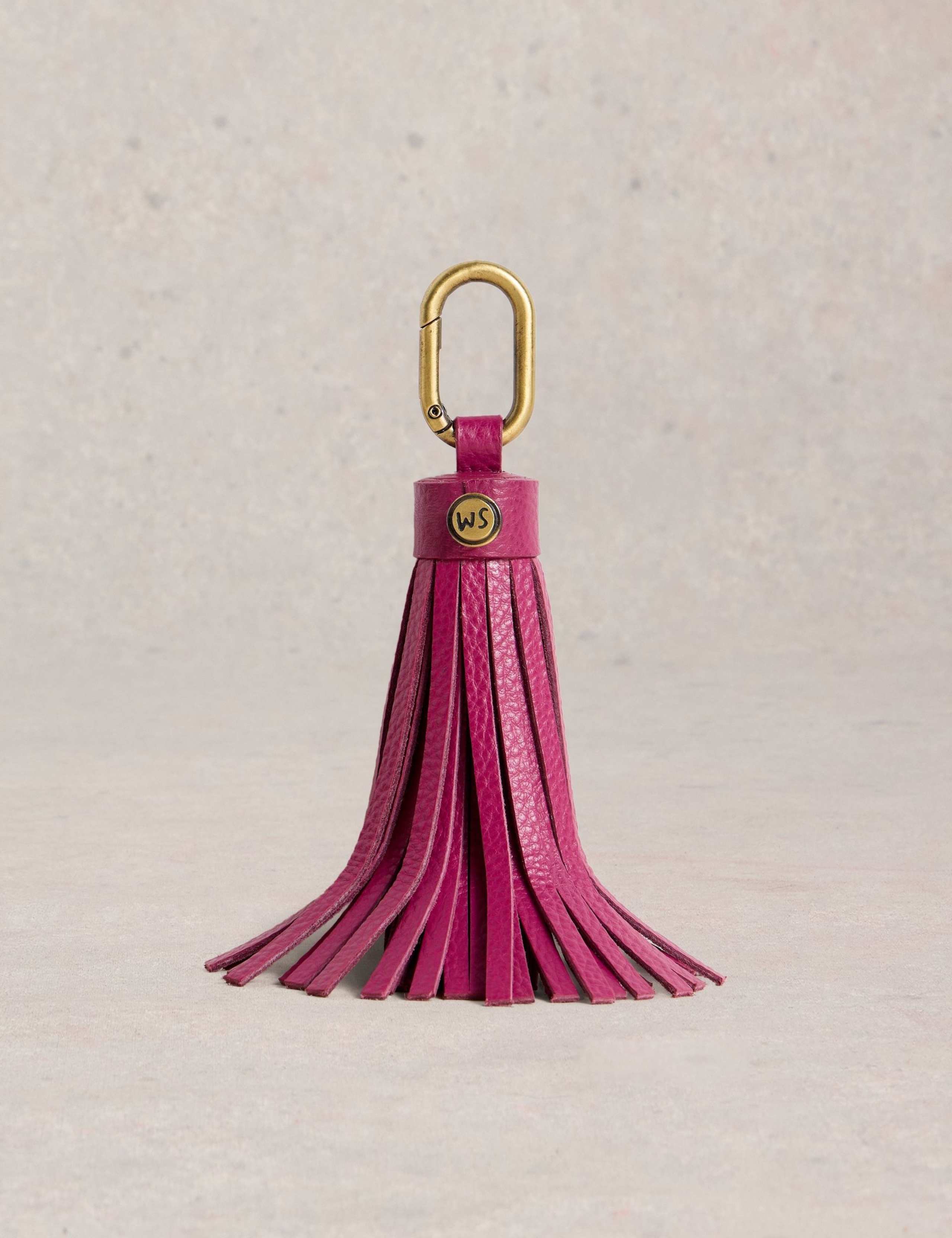 Leather Tassel Keyring