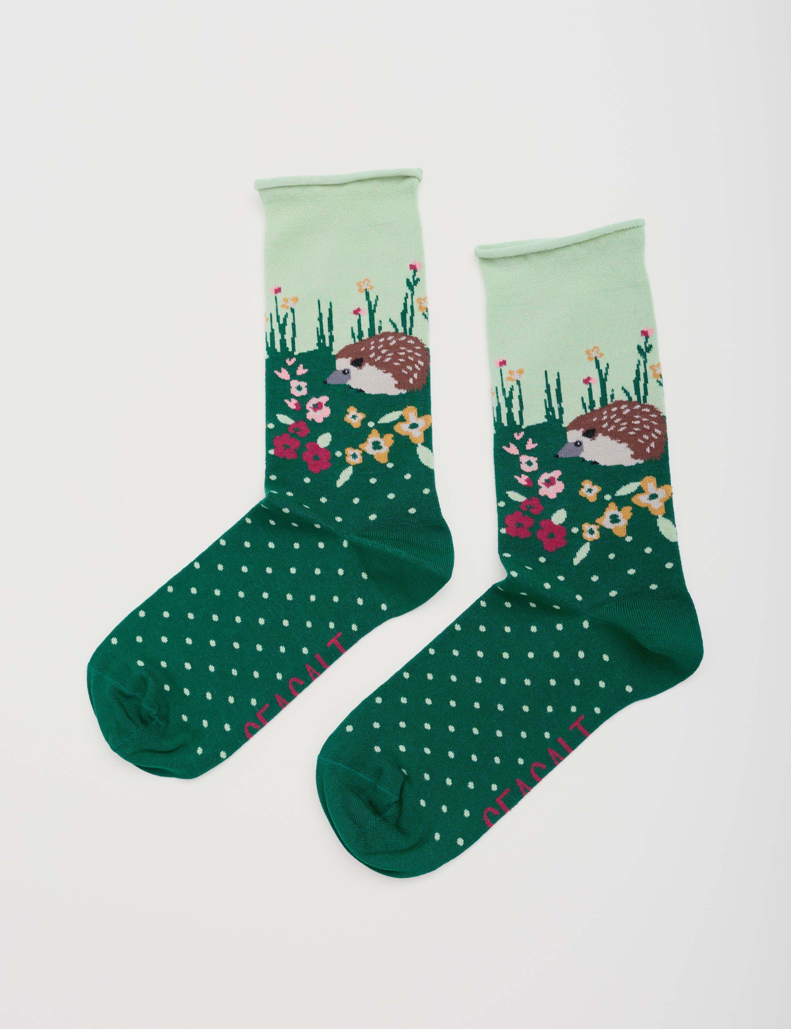 Patterned Ankle Socks
