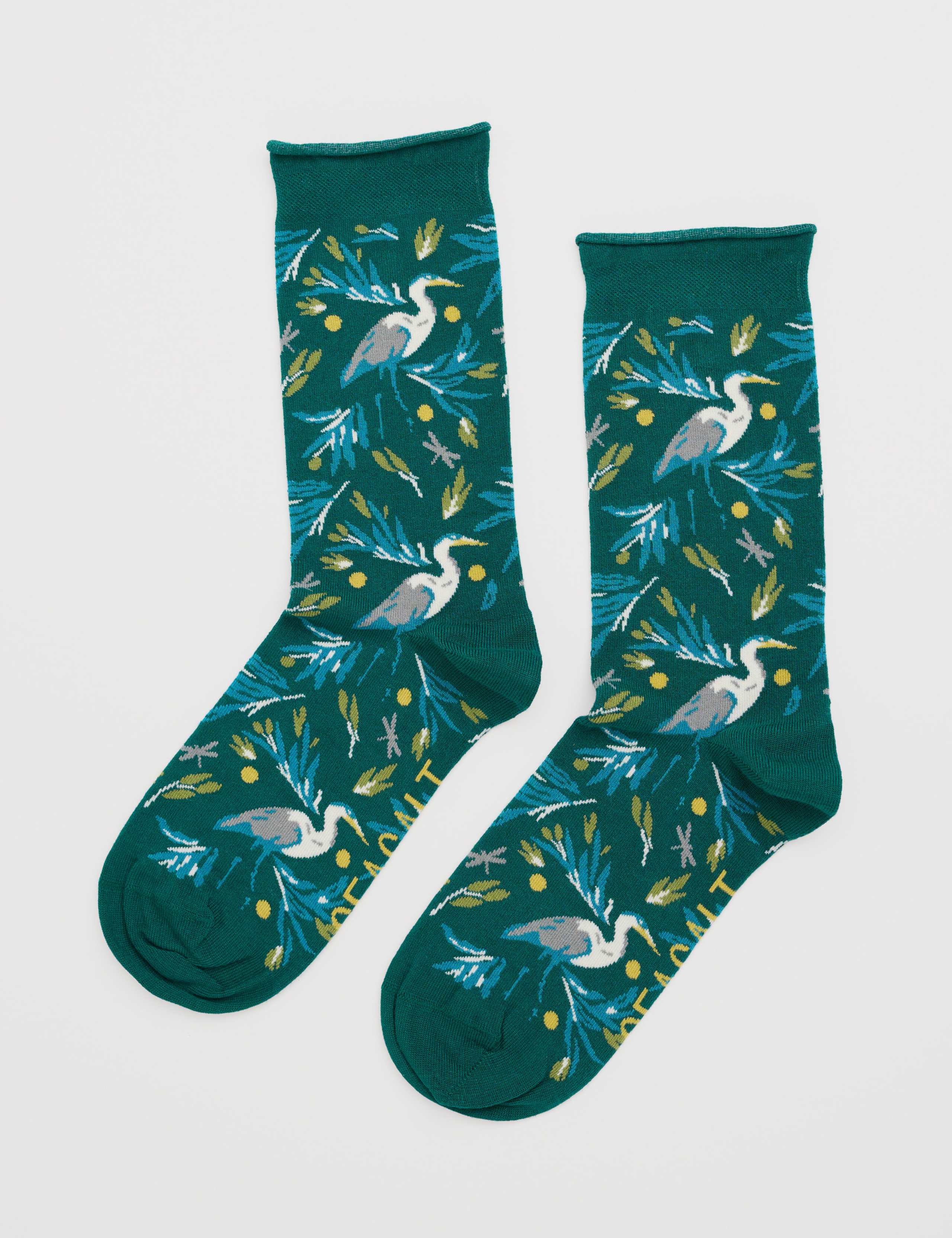 Patterned Ankle High Socks