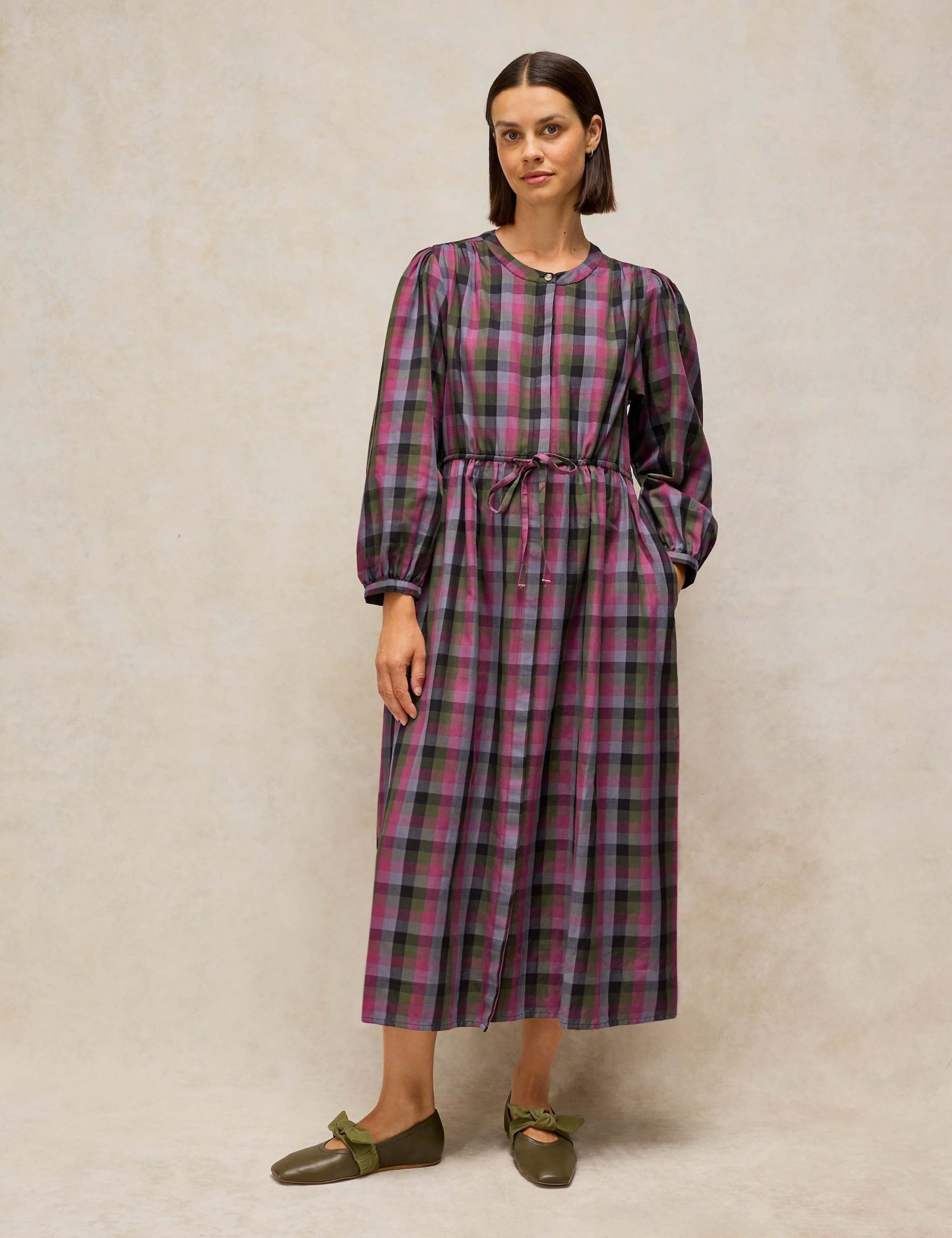 Lana Pure Cotton Midi Dress