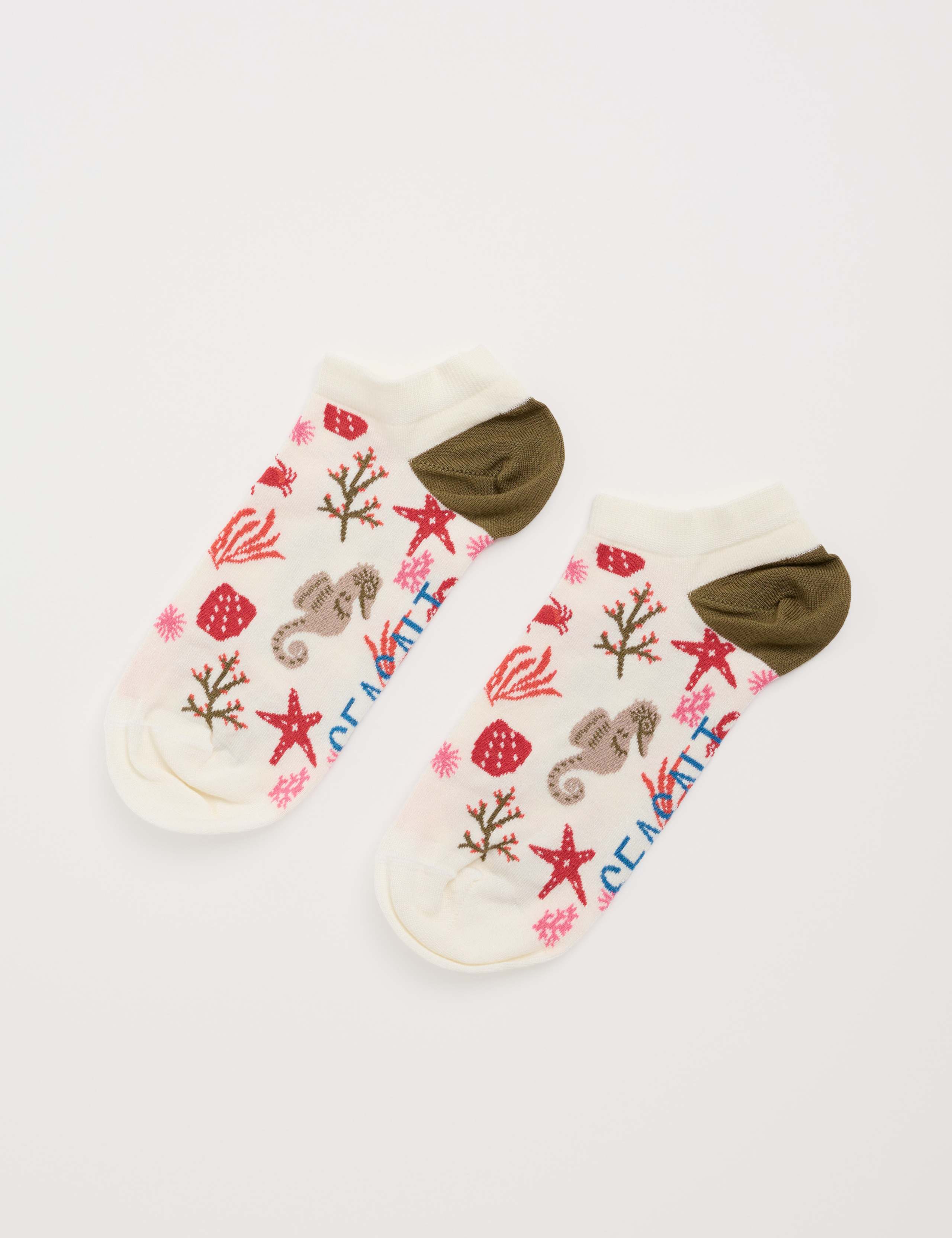 Patterned Trainer Socks