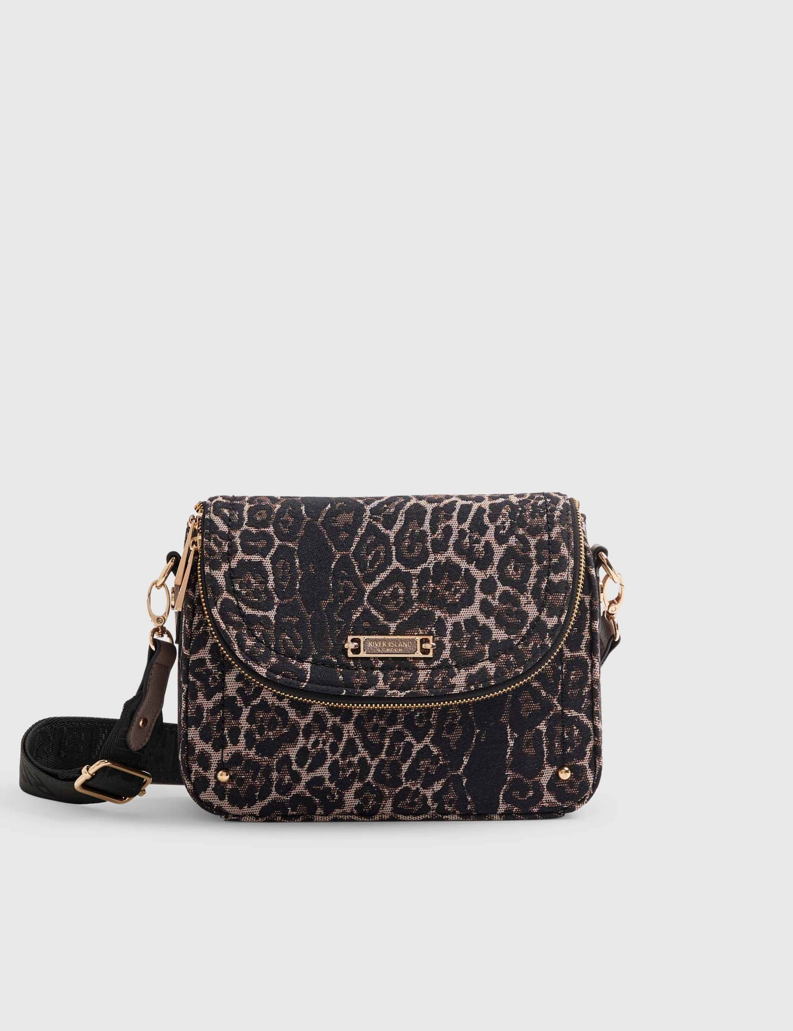 Animal Print Cross Body Bag