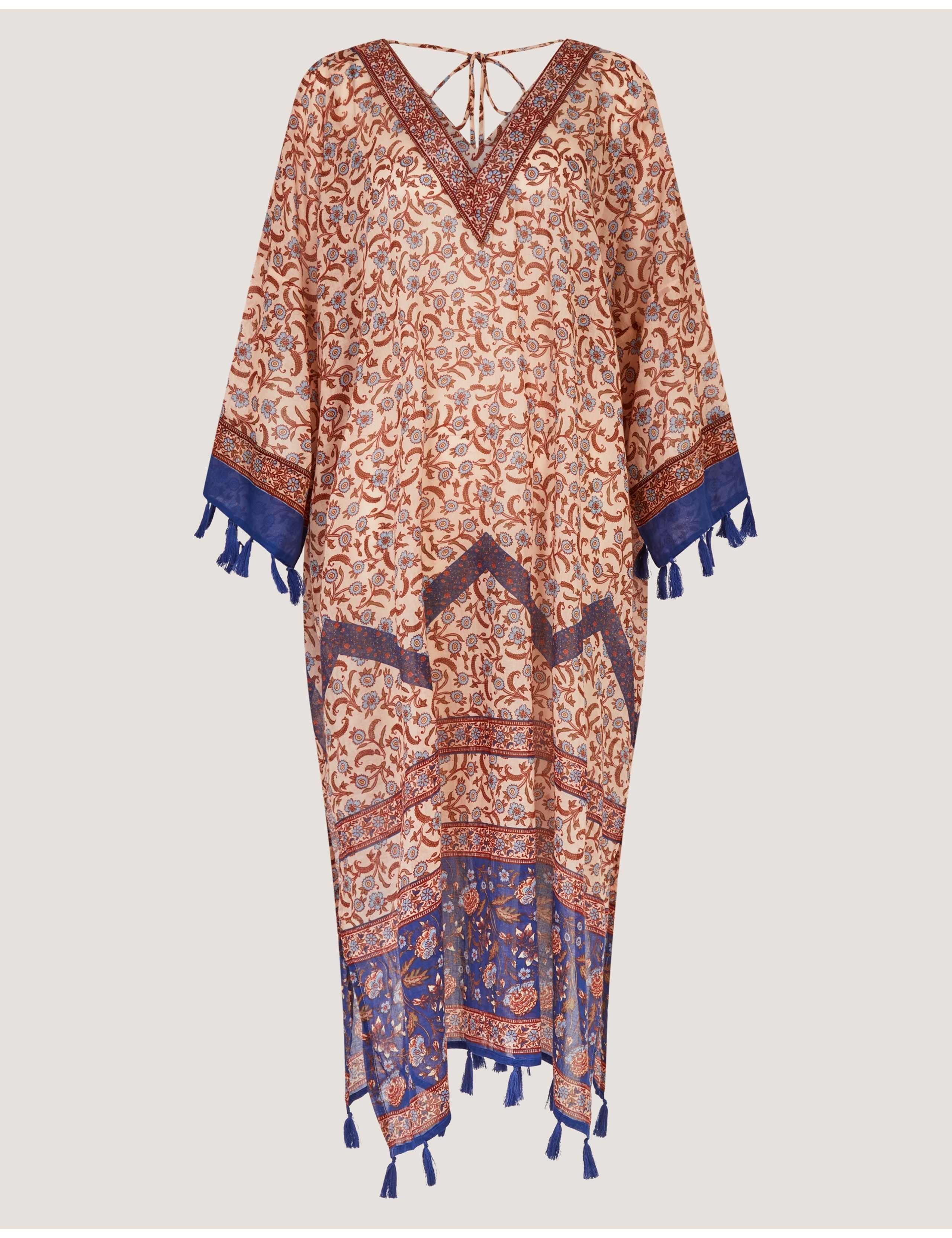 Floral Beach Cover Up Kaftan