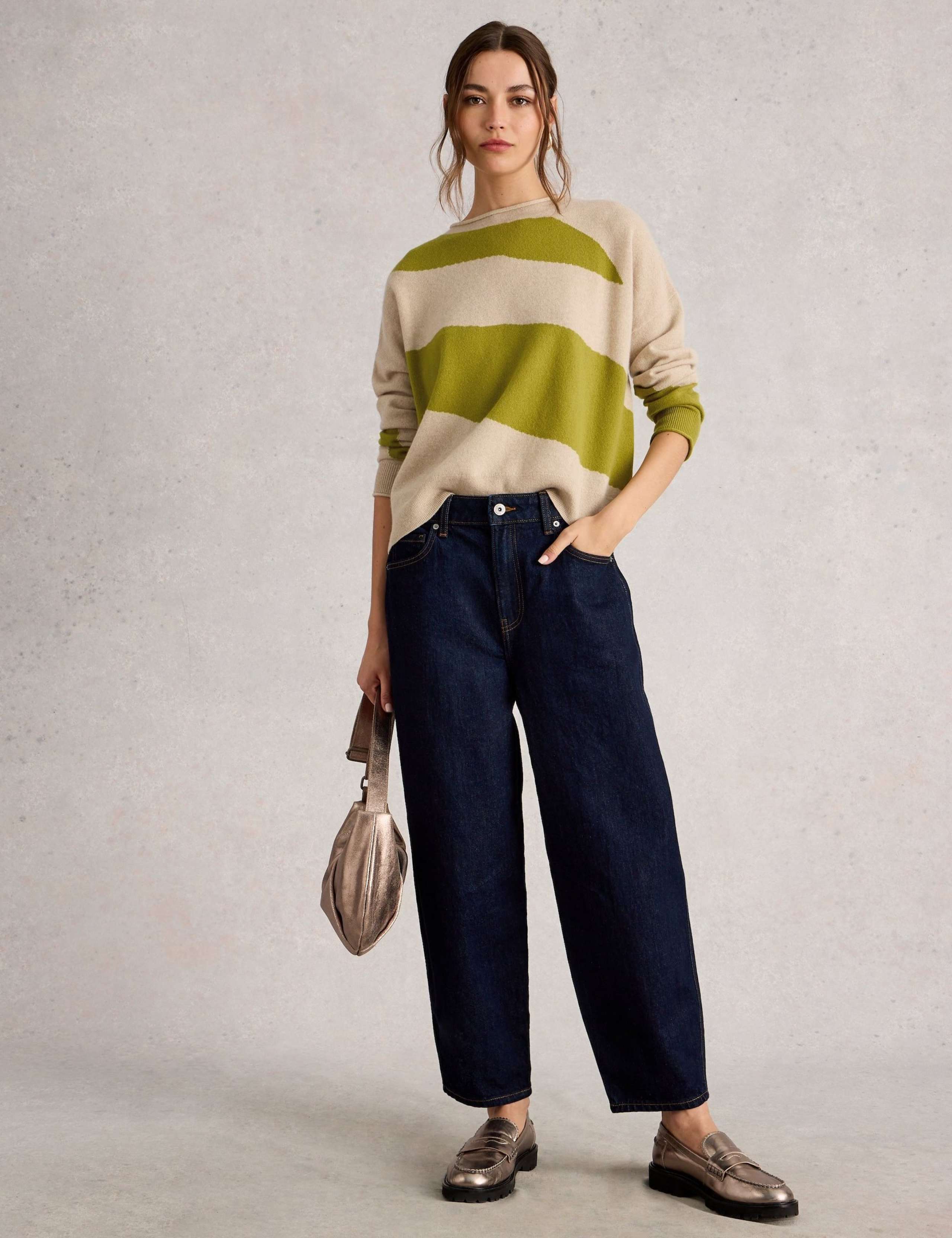 Kitty Abstract Cashmere Jumper