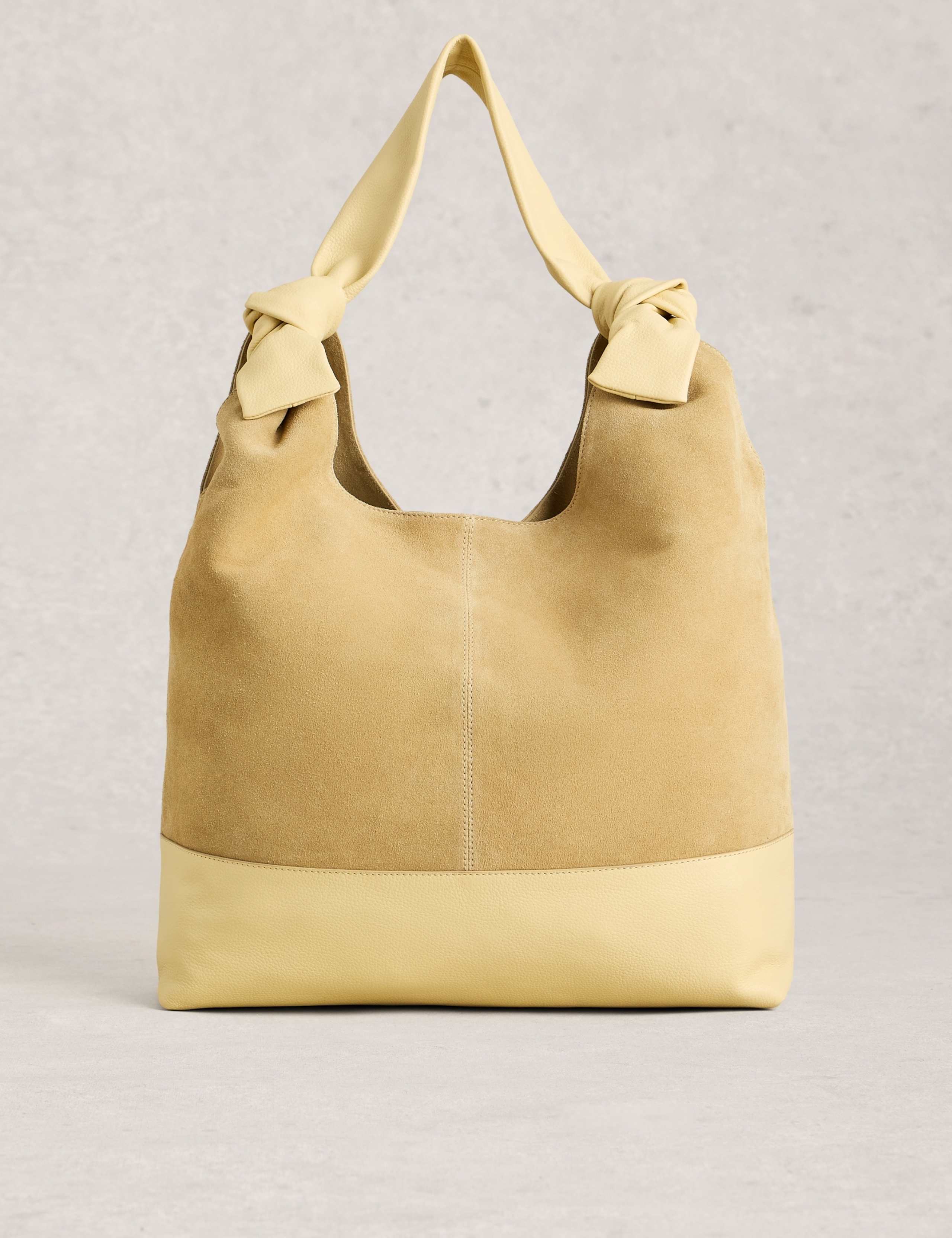 Leather Knot Shoulder Bag