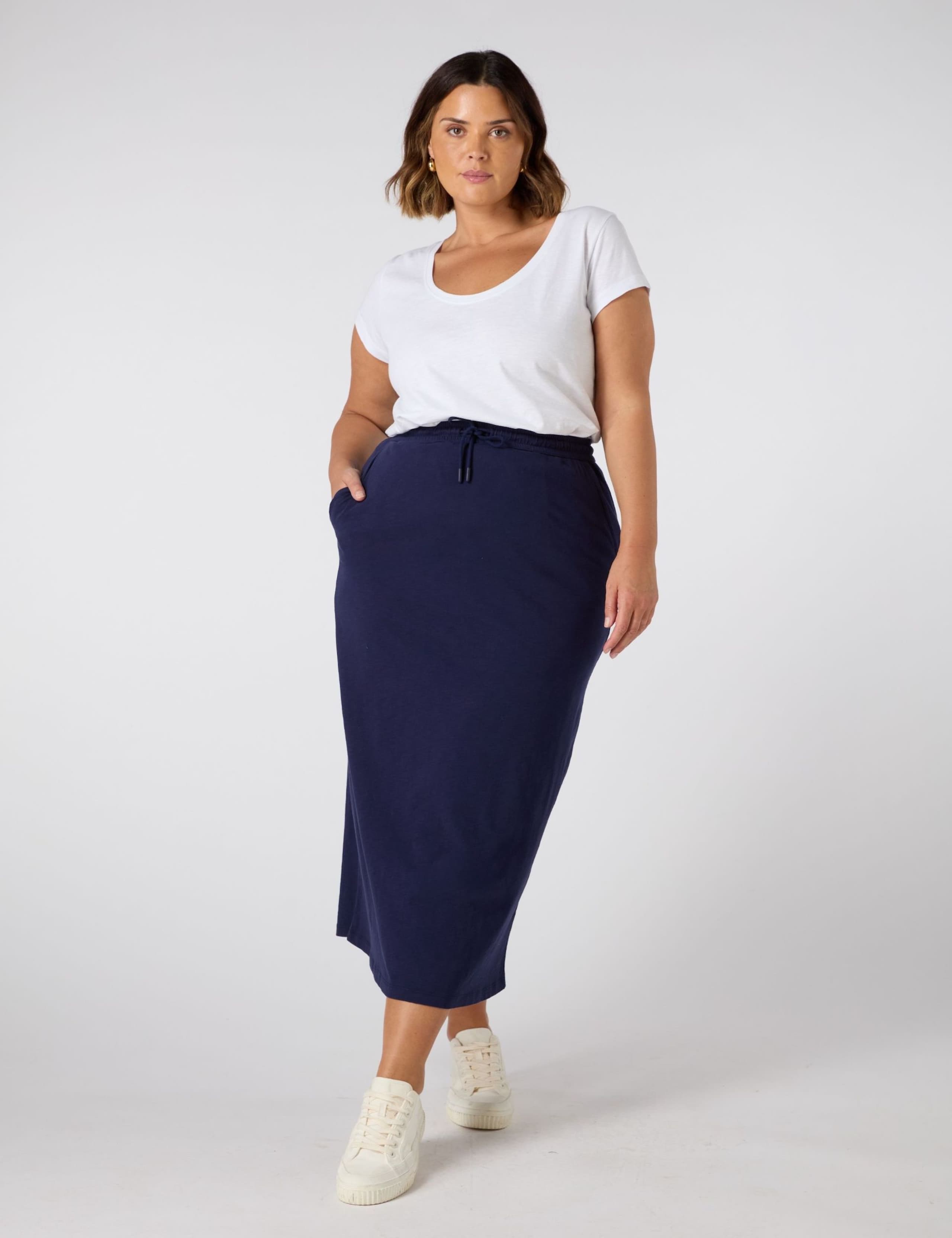 Jersey Midaxi Skirt