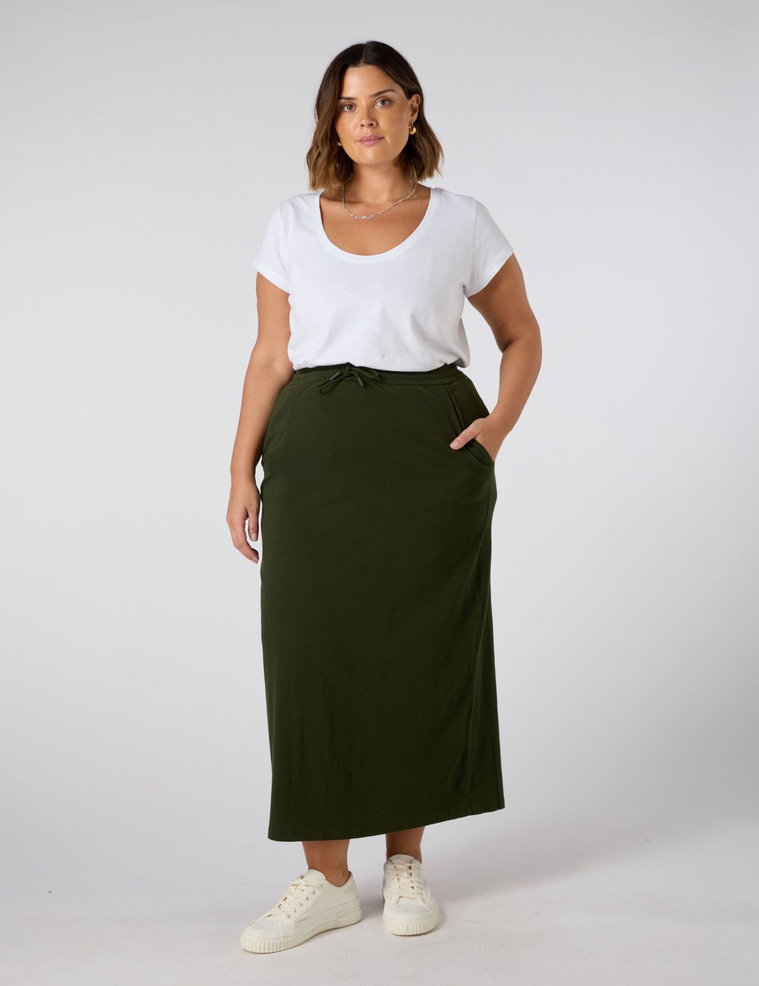 Jersey Midaxi Skirt