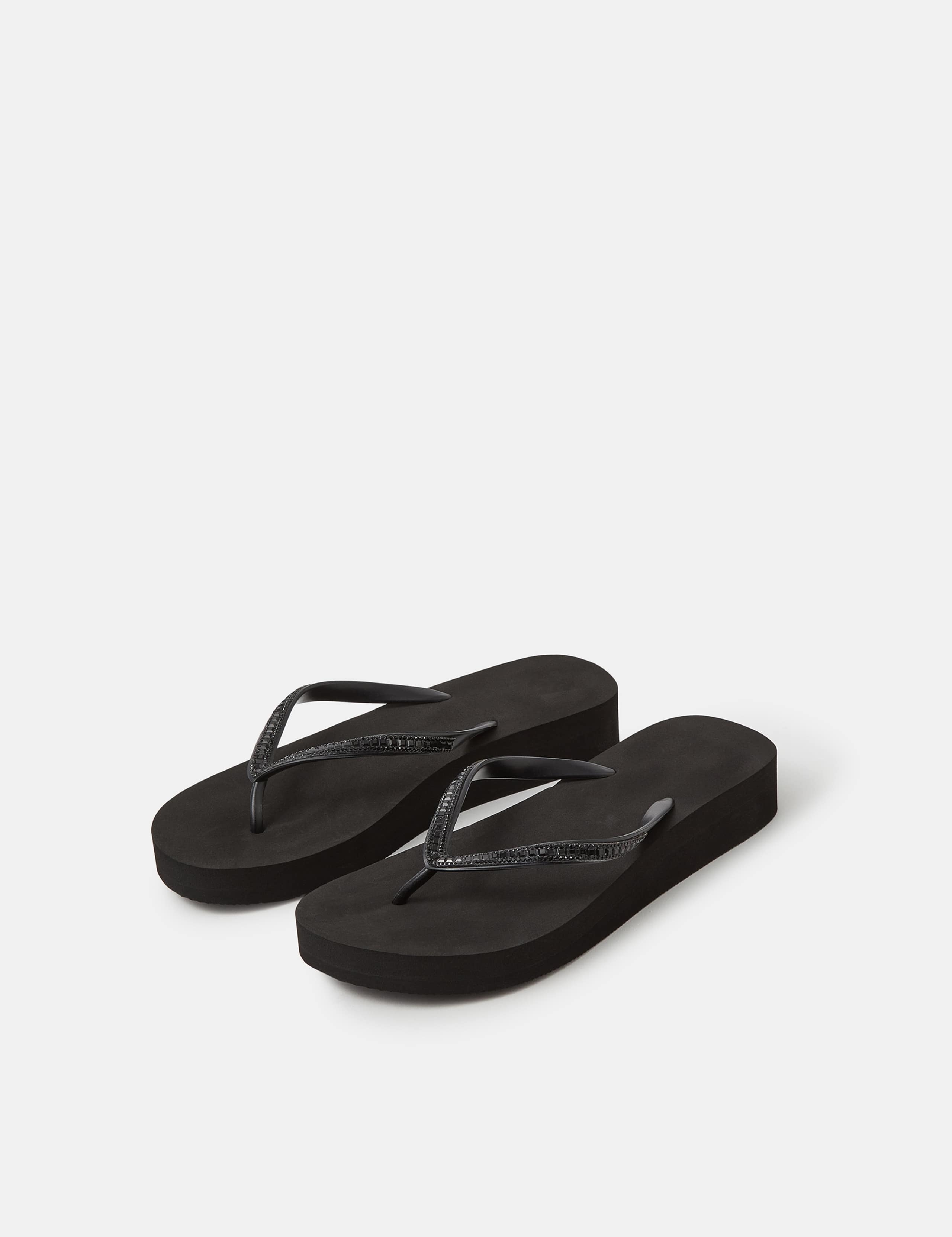 Sparkle Flatform Flip Flops