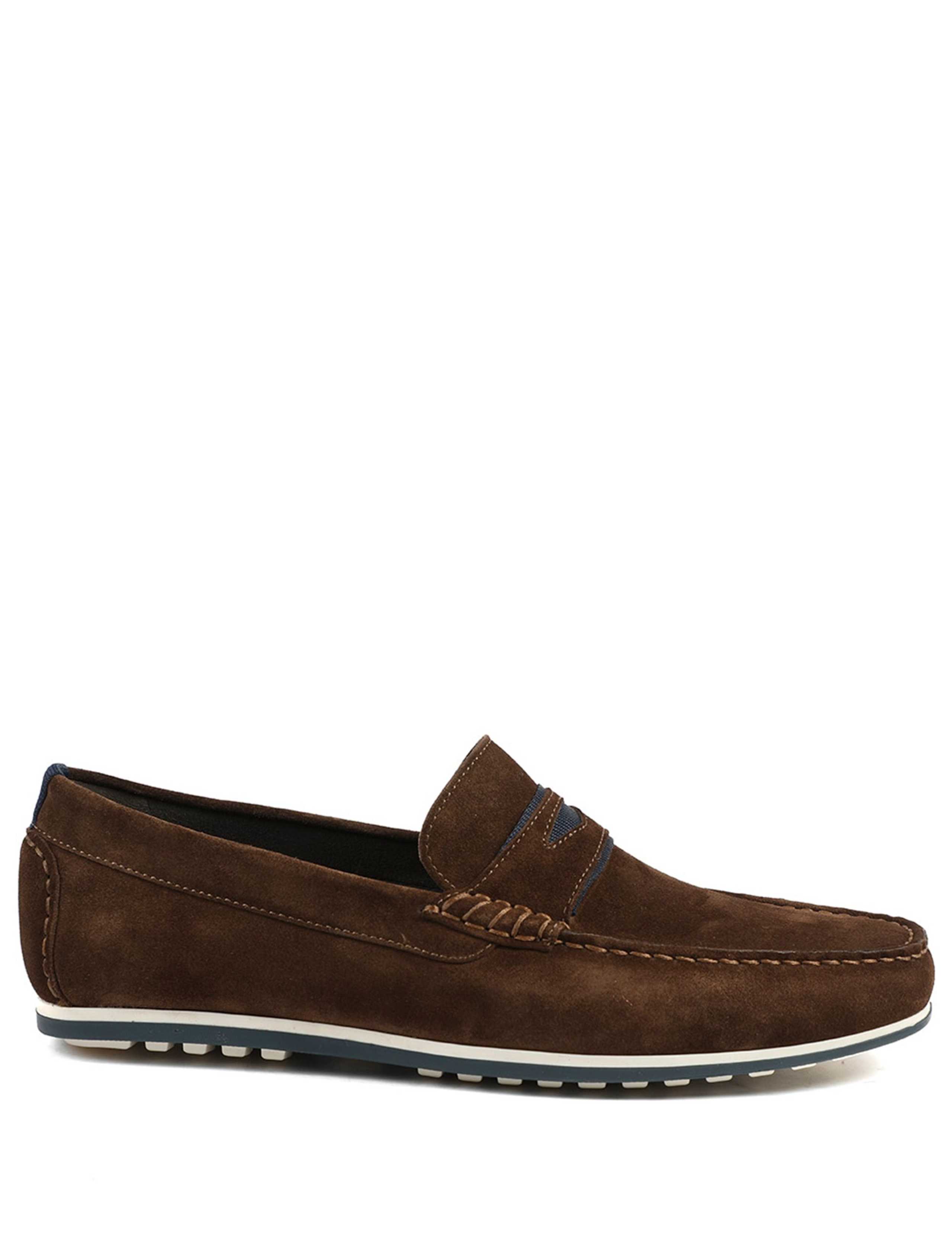 Leather Slip On Moccasins