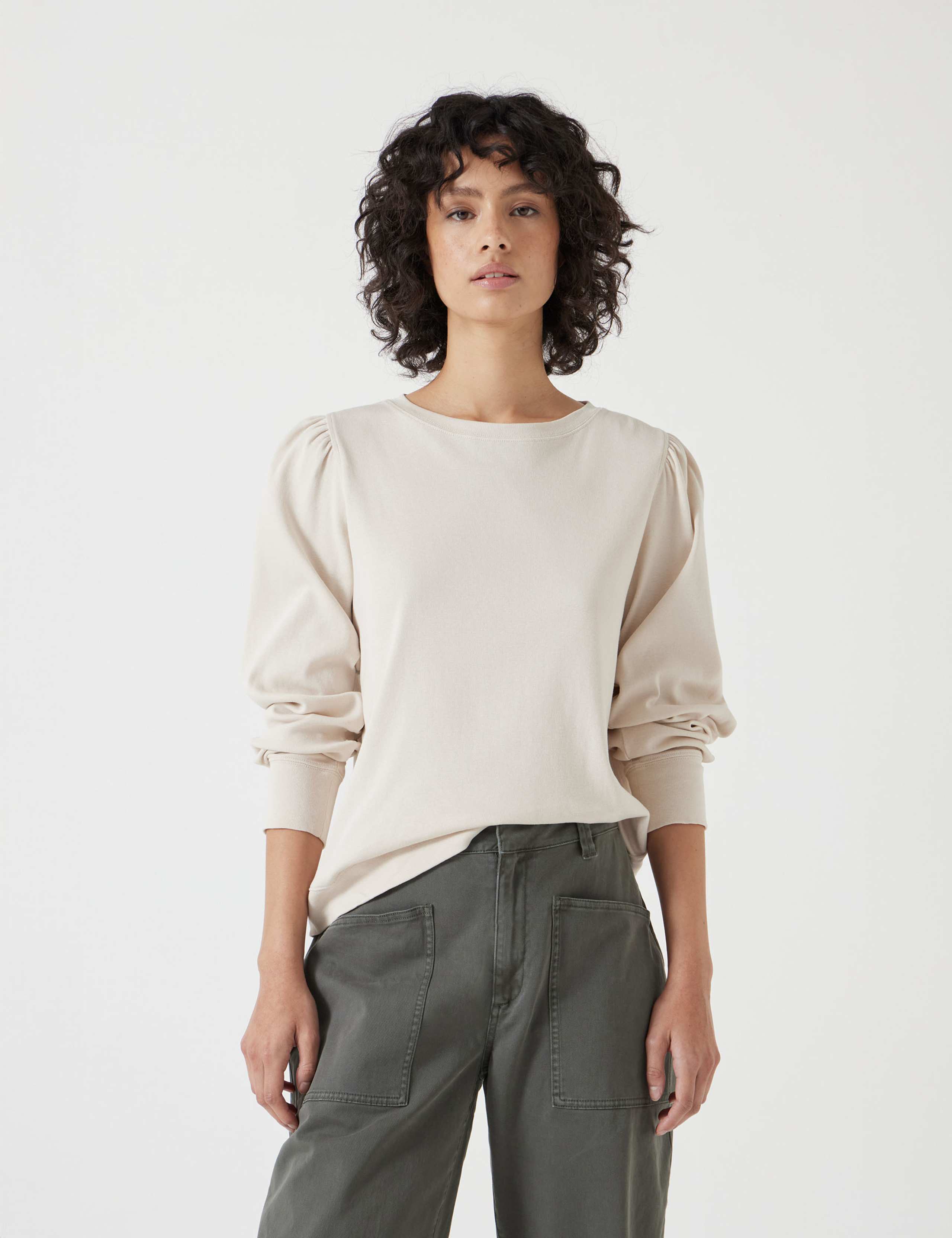 Emily Pure Cotton Puff Sleeve Top