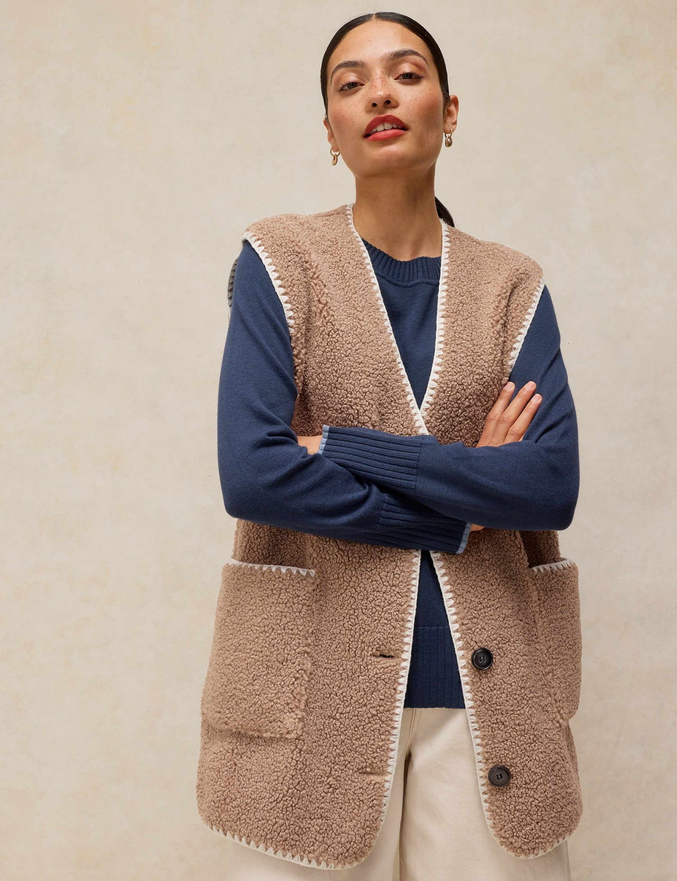 Borg Longline Gilet