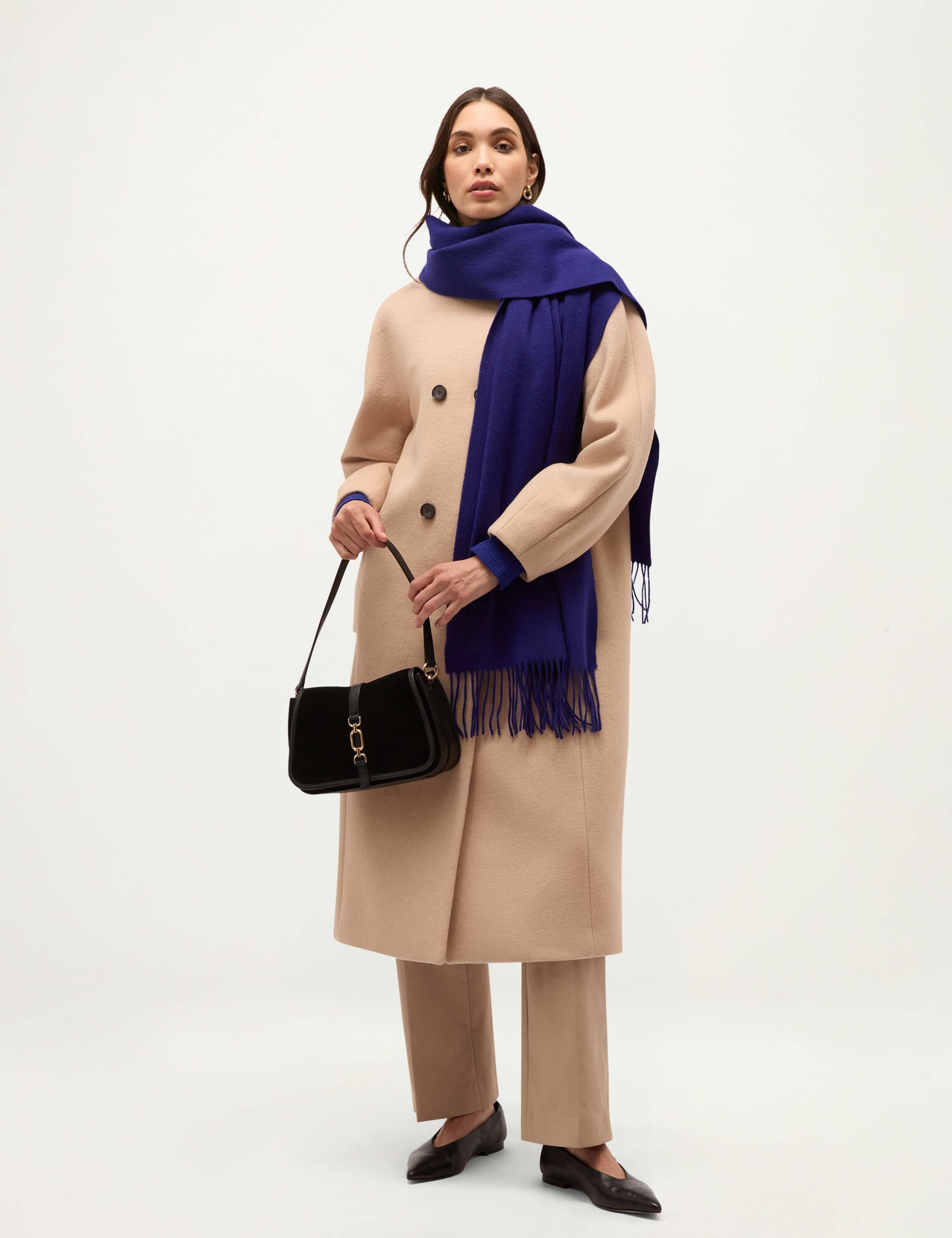 Pure Wool Tassel Scarf