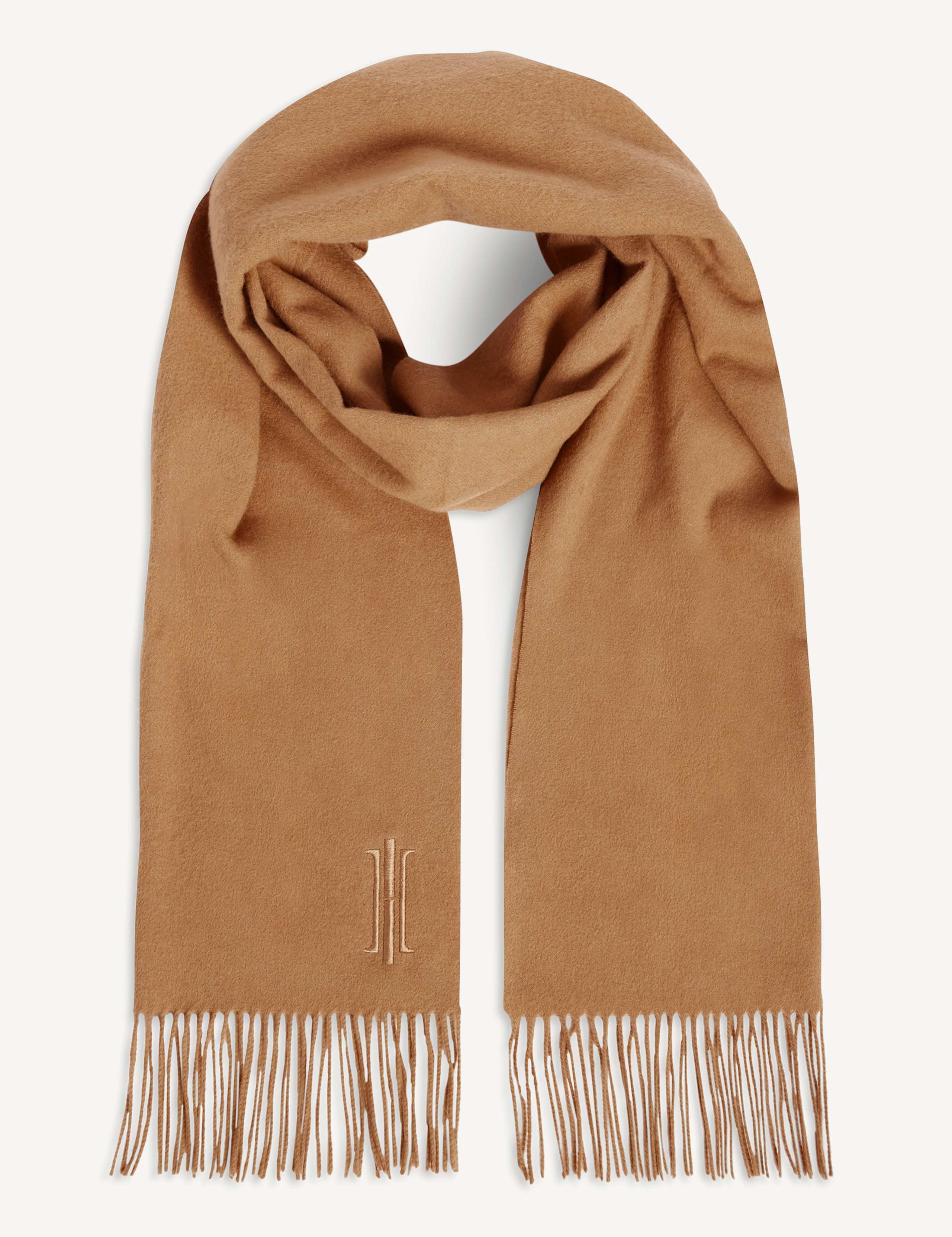 Pure Wool Tassel Scarf