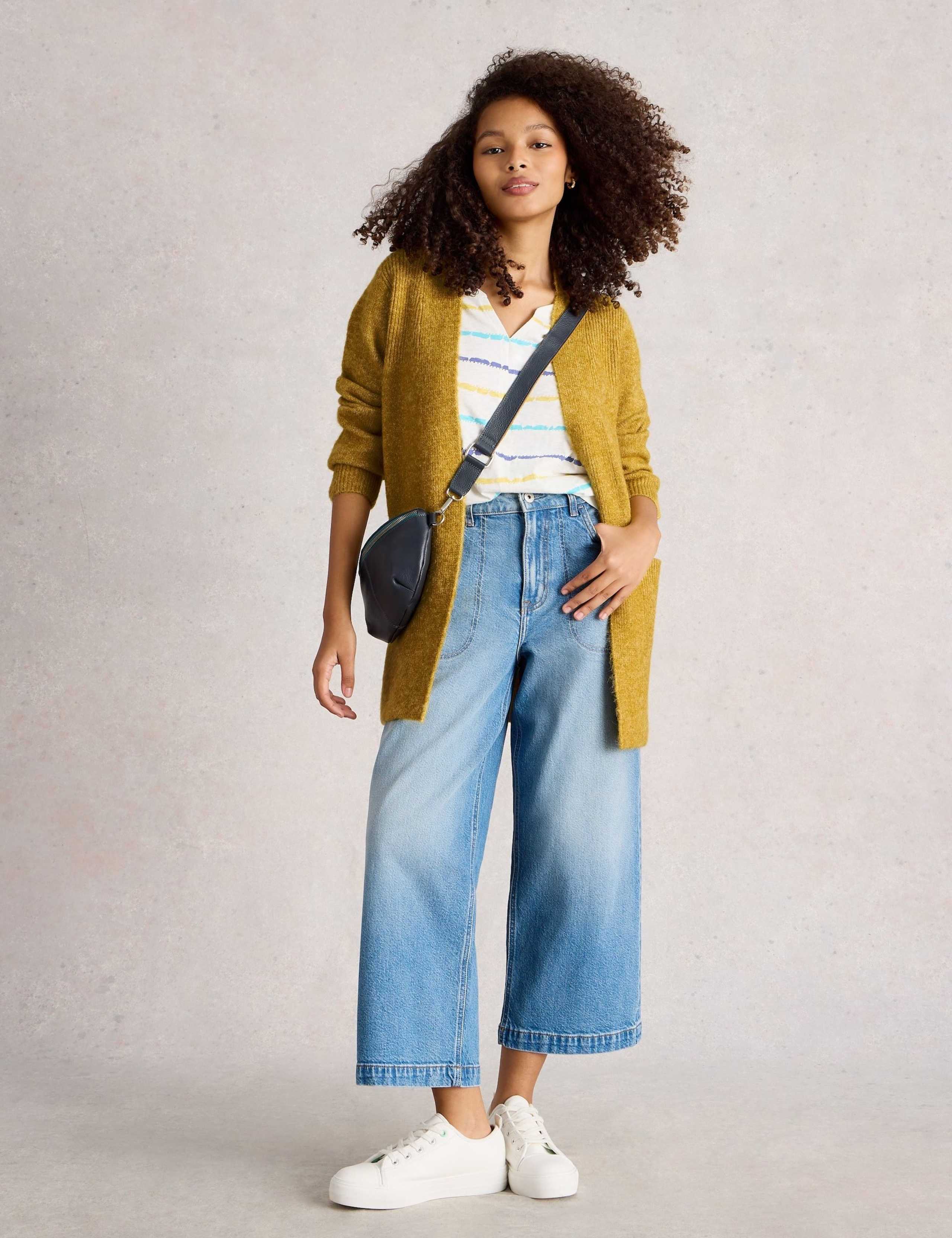 Longline Edge To Edge Cardigan