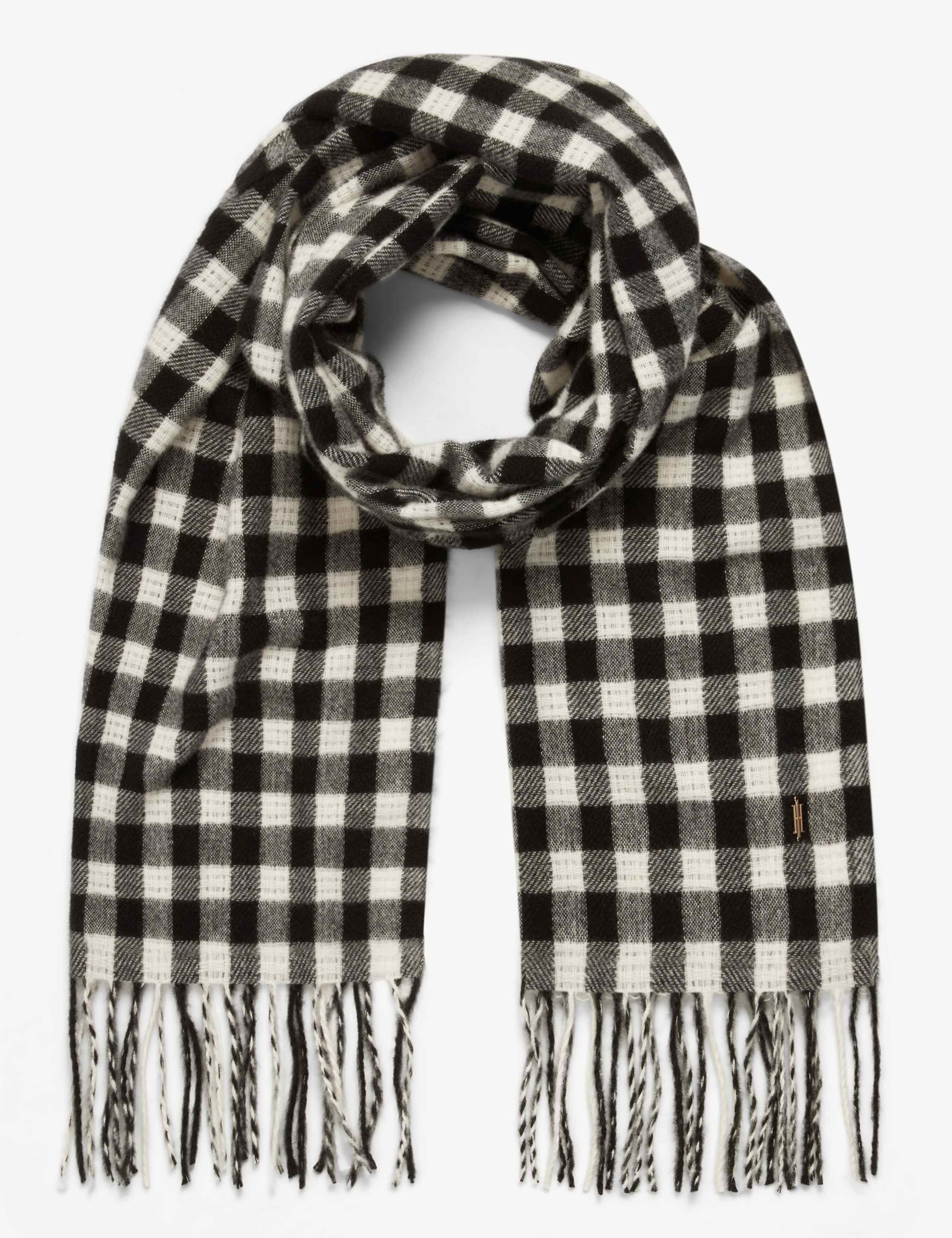 Checked Scarf