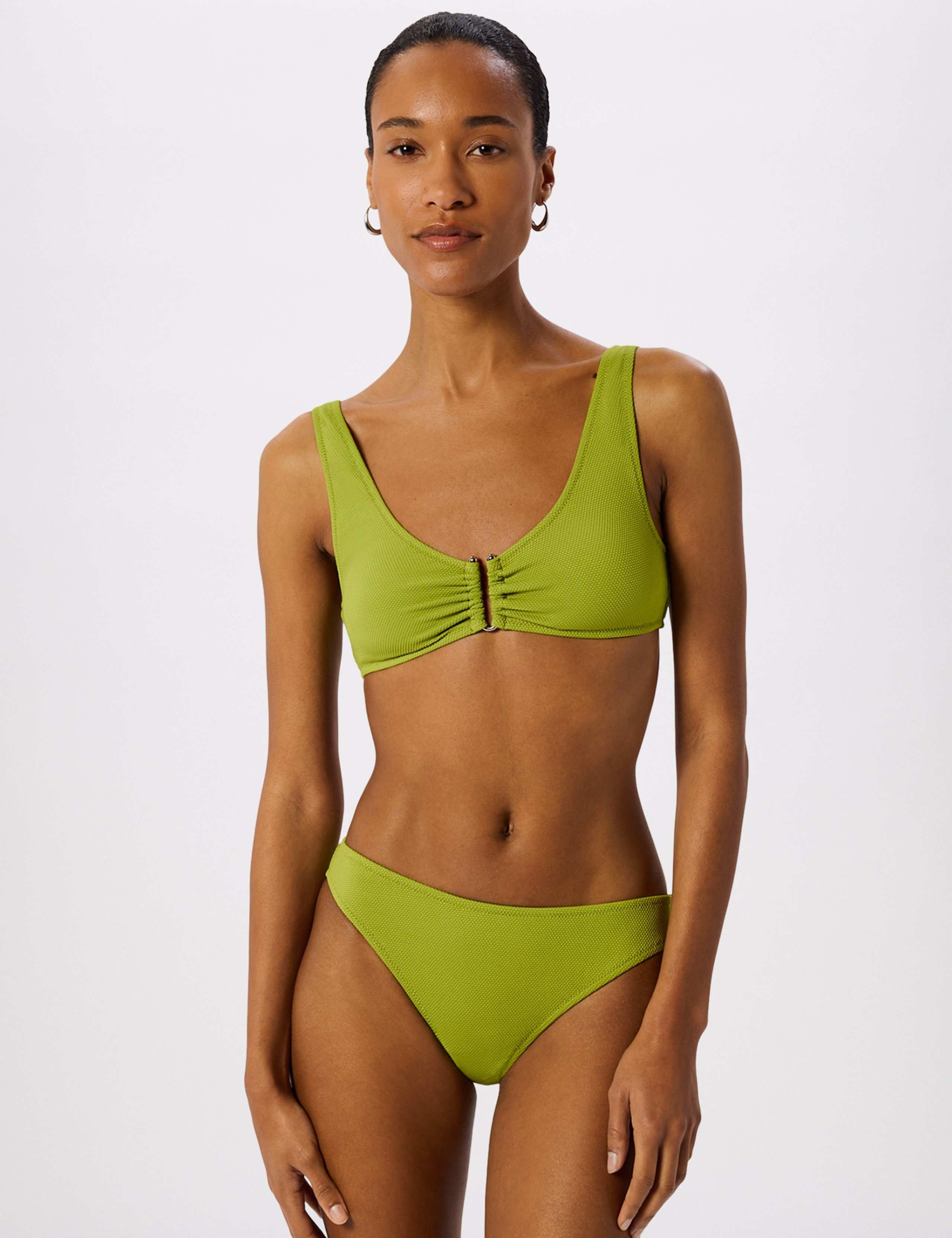 Textured Bikini Bottoms