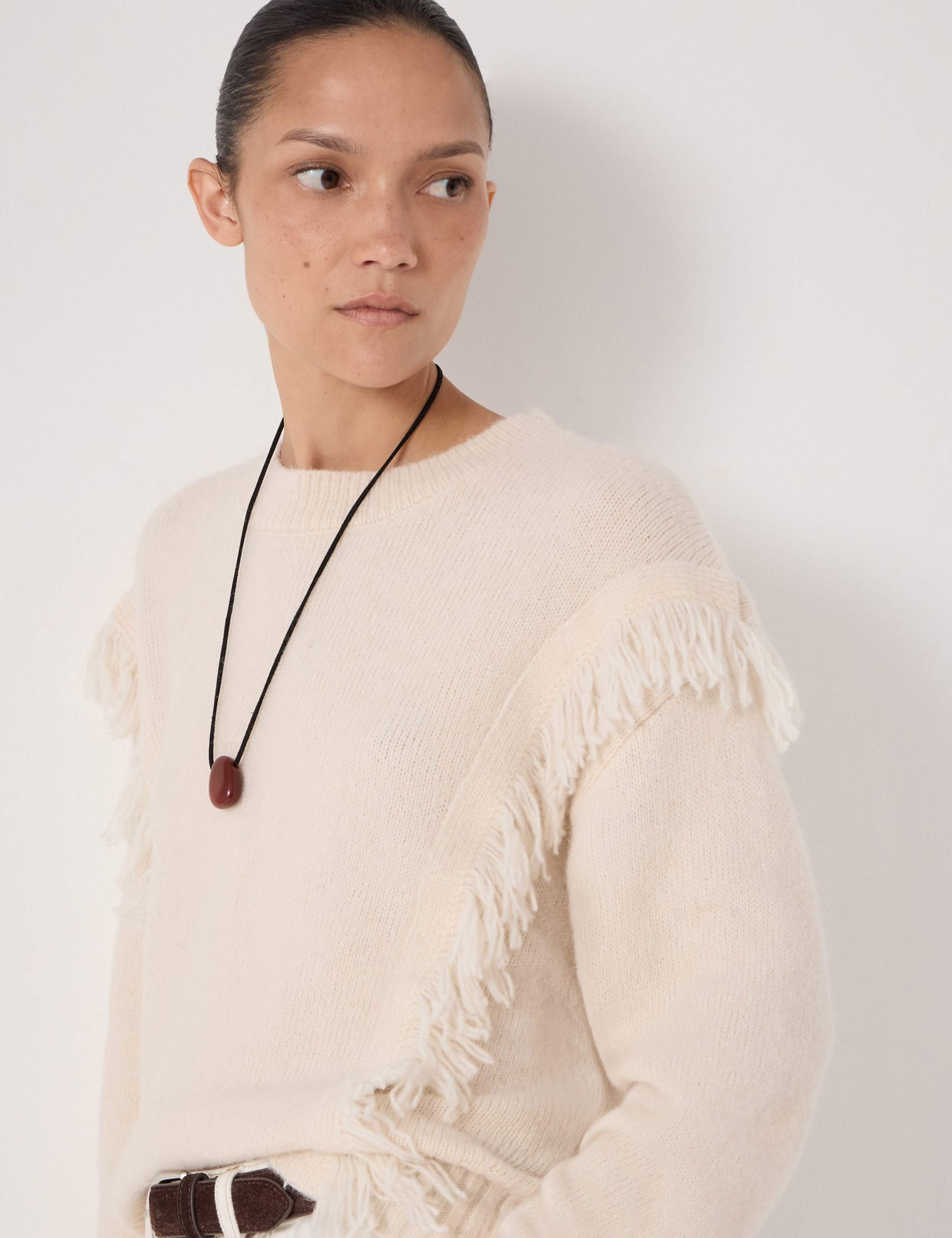 Alpaca Blend Crew Neck Jumper